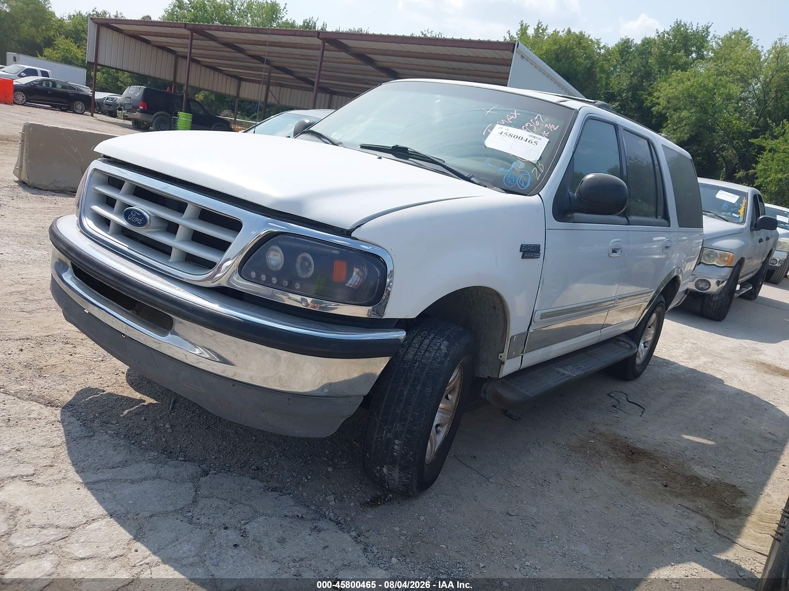 1999 Ford Expedition Xlt White vin: 1FMRU1867XLB99367