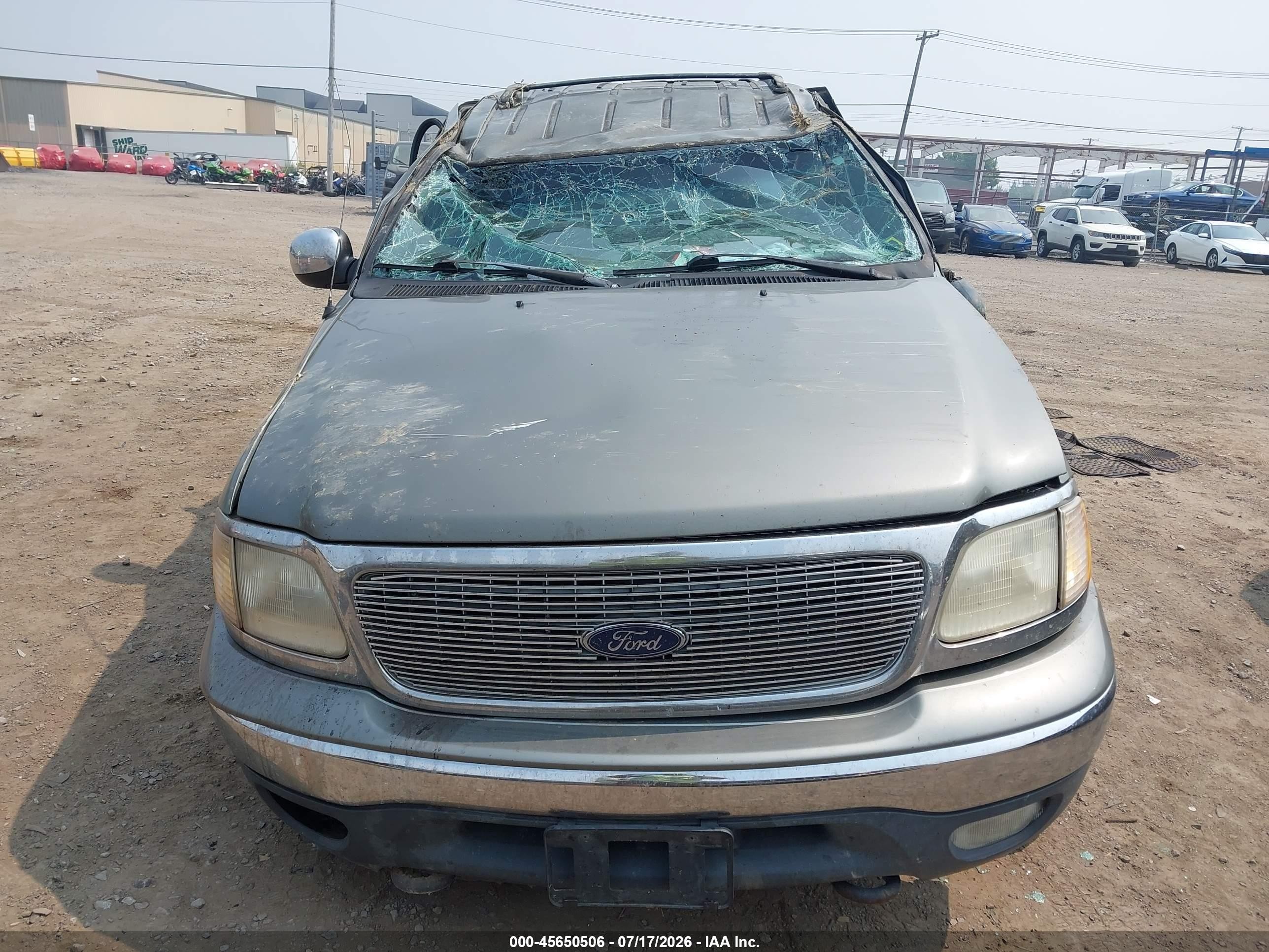1999 Ford Expedition Xlt Gray vin: 1FMRU186XXLA29472