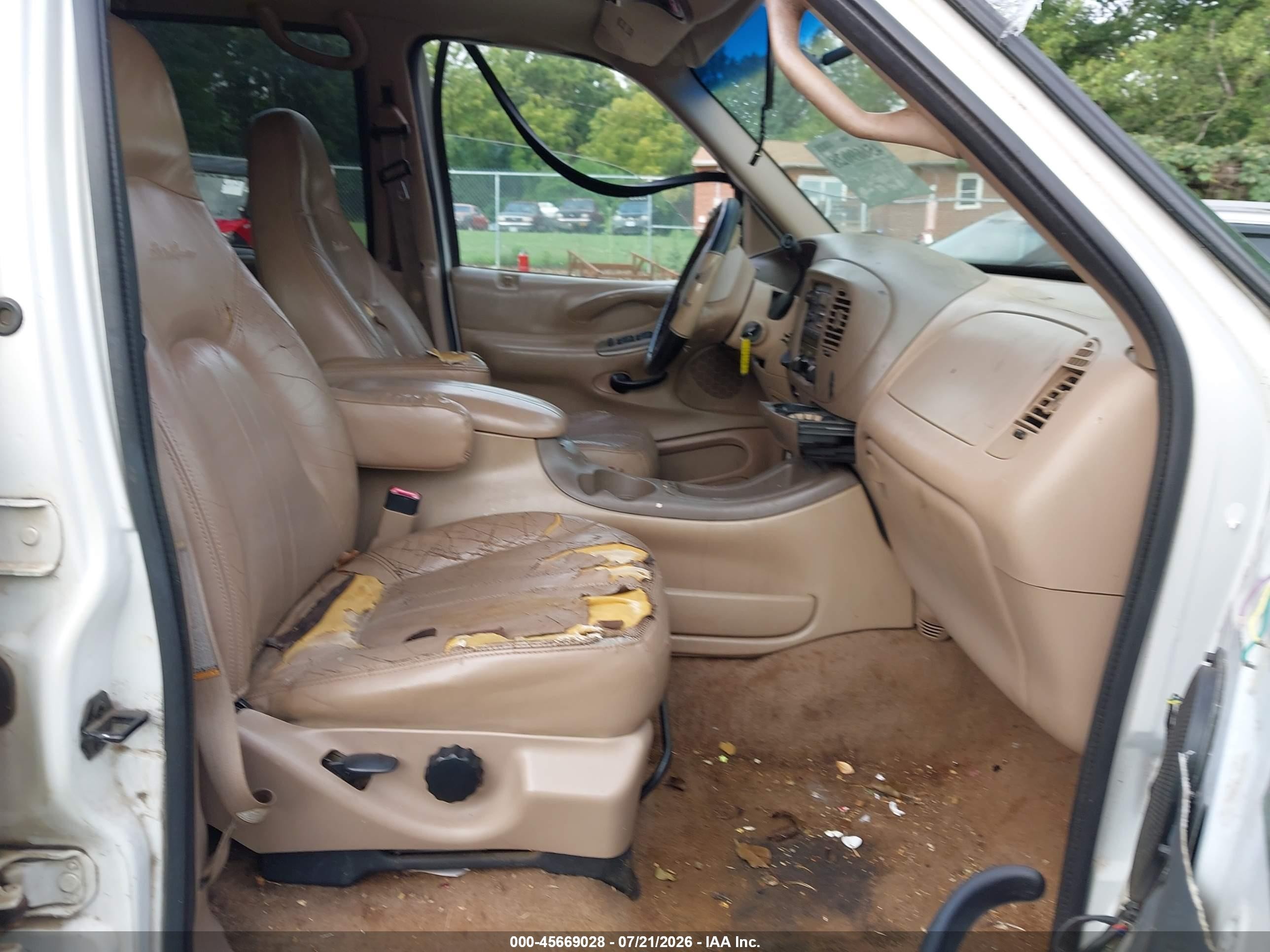 1998 Ford Expedition Eddie Bauer/xlt Белый vin: 1FMRU18W2WLA33725