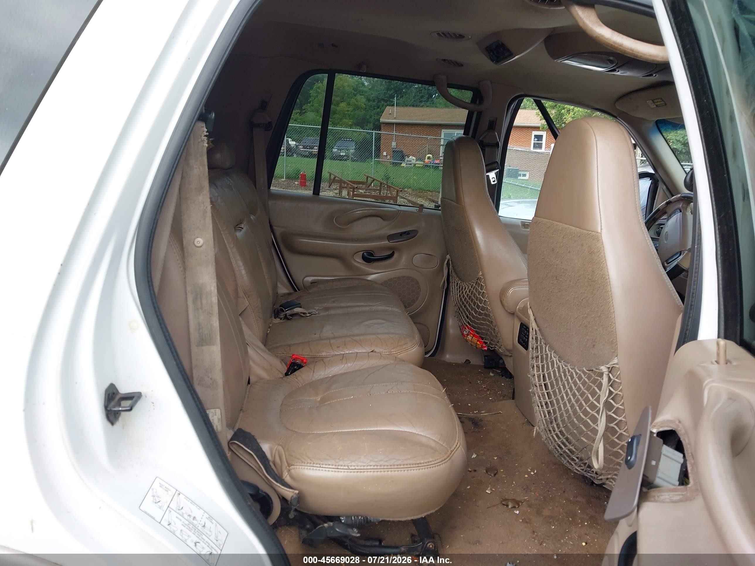 1998 Ford Expedition Eddie Bauer/xlt Белый vin: 1FMRU18W2WLA33725