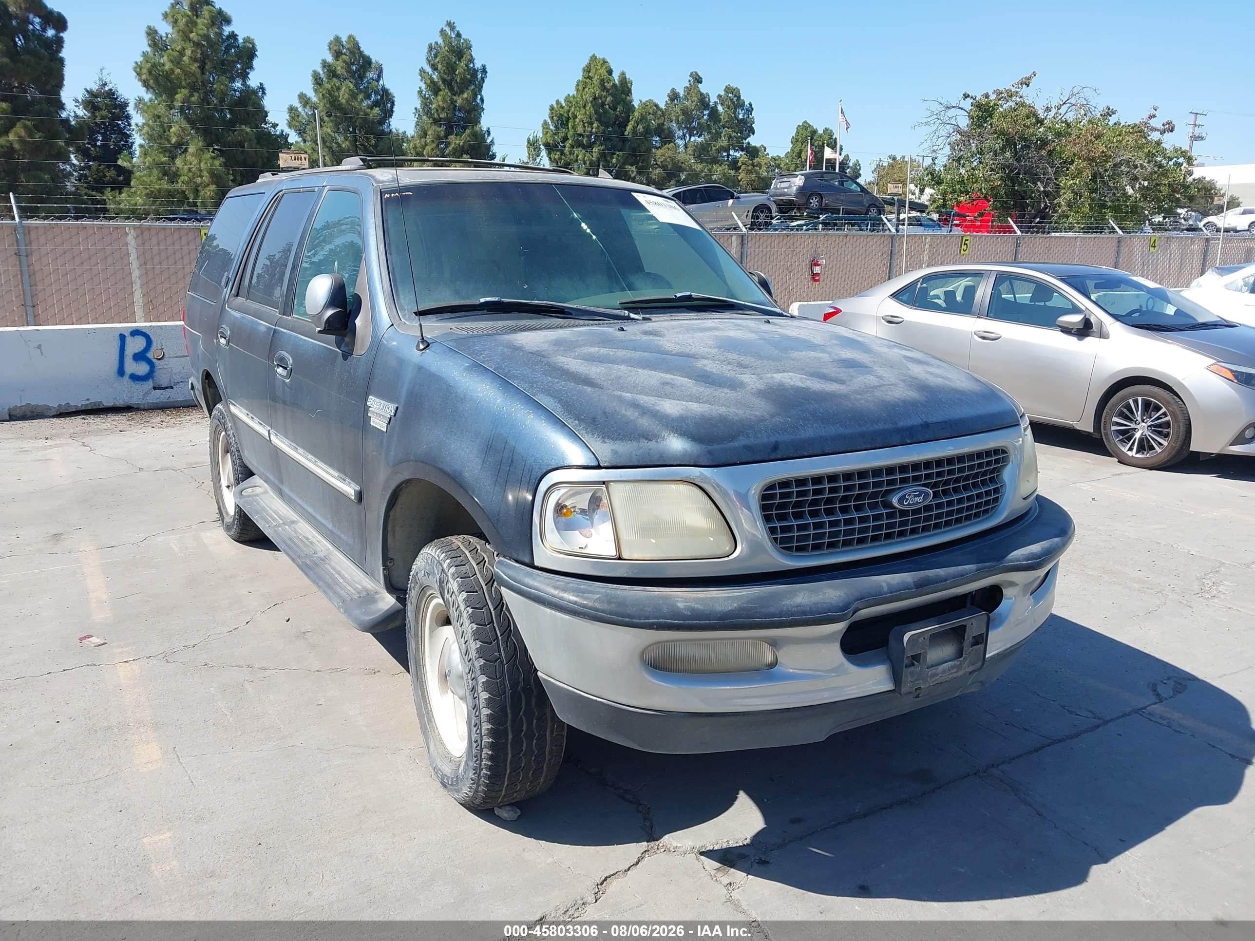 1998 Ford Expedition Eddie Bauer/xlt Черный vin: 1FMRU18W2WLC15070
