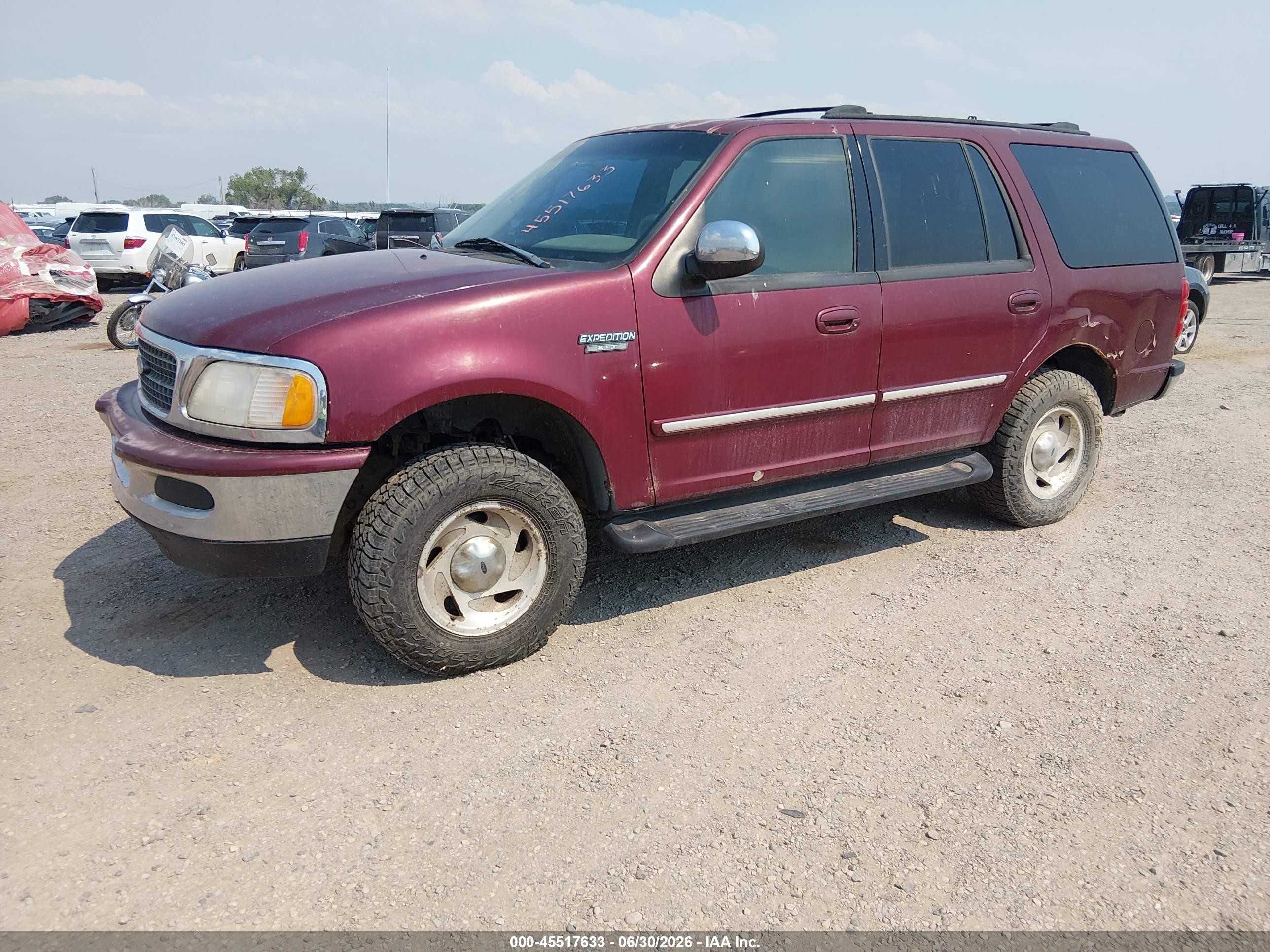 1998 Ford Expedition Eddie Bauer/xlt Purple vin: 1FMRU18W4WLC04314