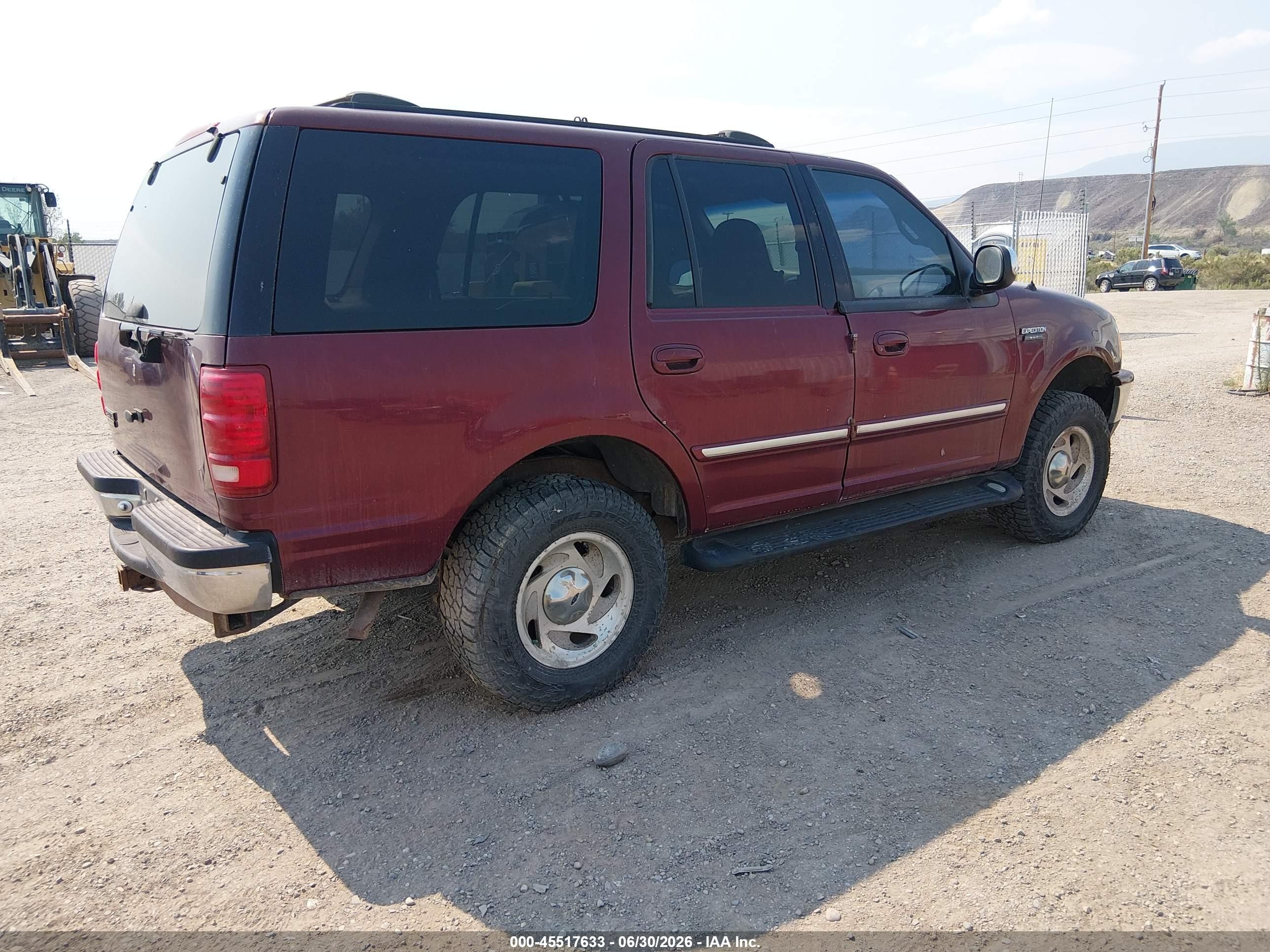1998 Ford Expedition Eddie Bauer/xlt Purple vin: 1FMRU18W4WLC04314