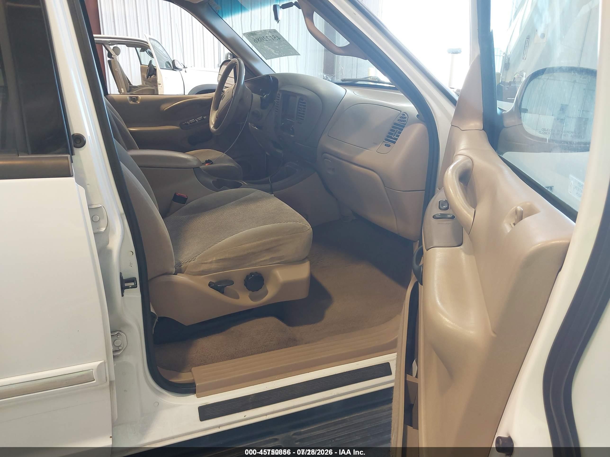 1998 Ford Expedition Eddie Bauer/xlt White vin: 1FMRU18W6WLC34964