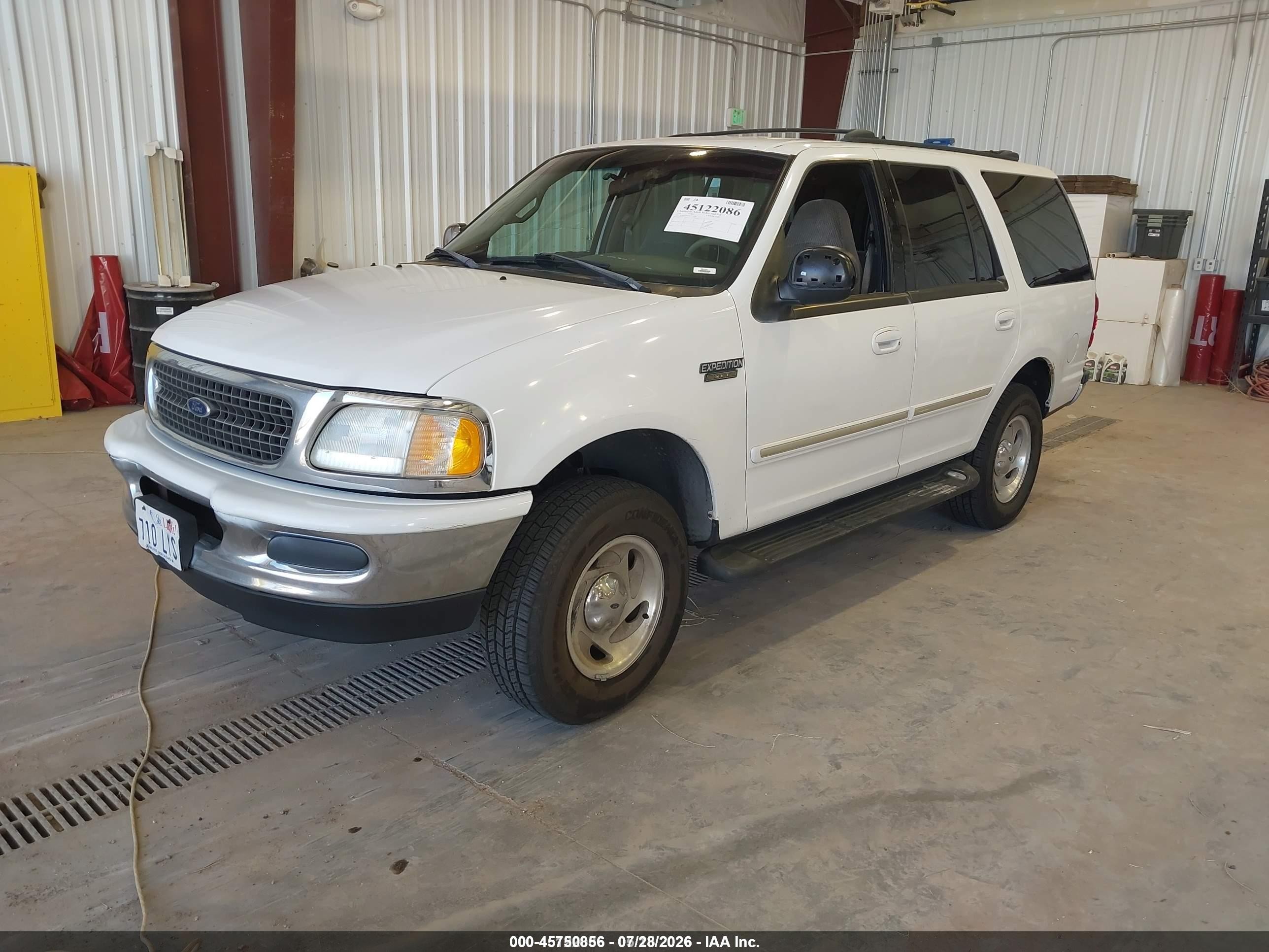 1998 Ford Expedition Eddie Bauer/xlt White vin: 1FMRU18W6WLC34964