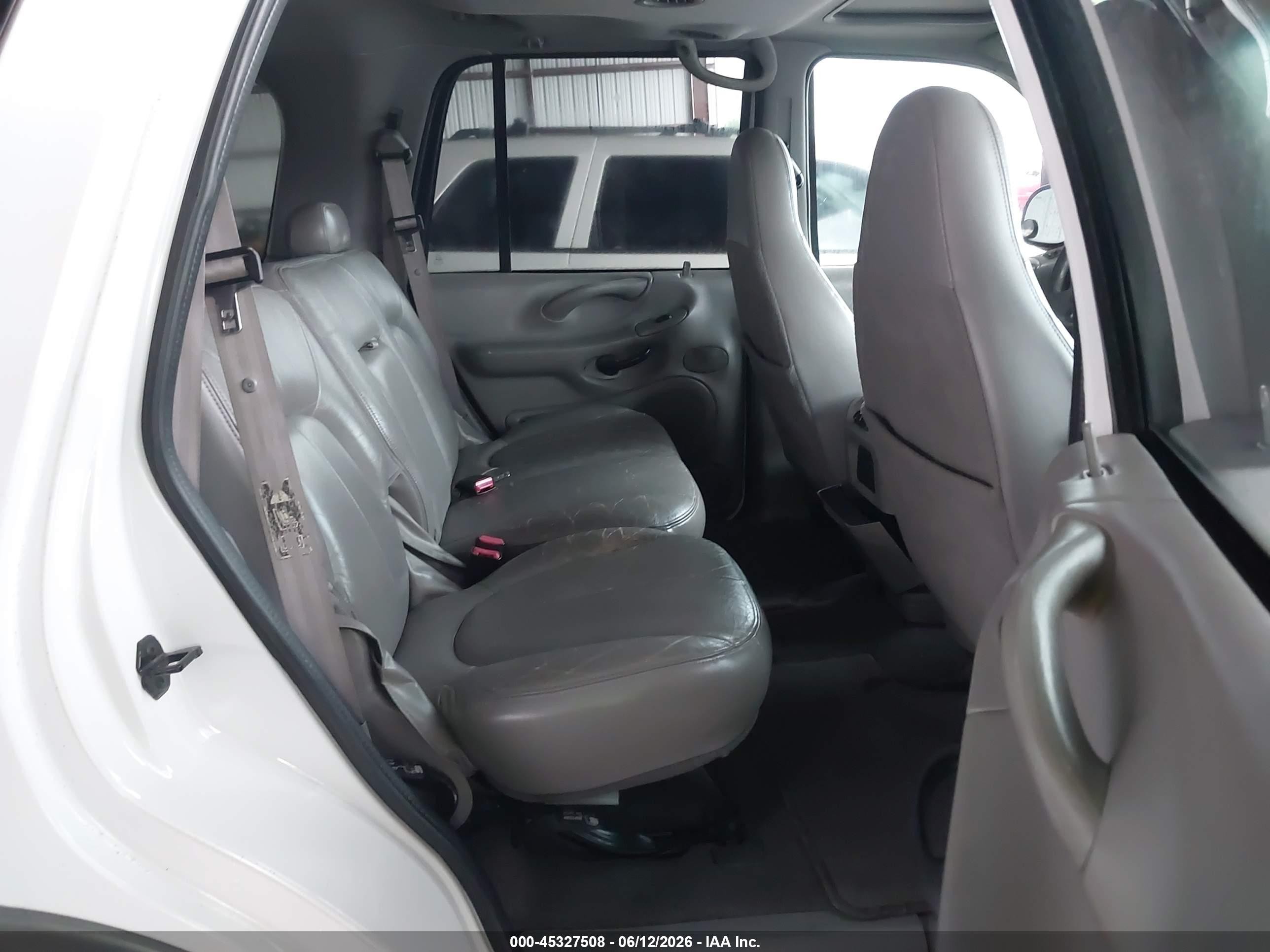 2002 Ford Expedition Eddie Bauer White vin: 1FMRU5L92LA32026