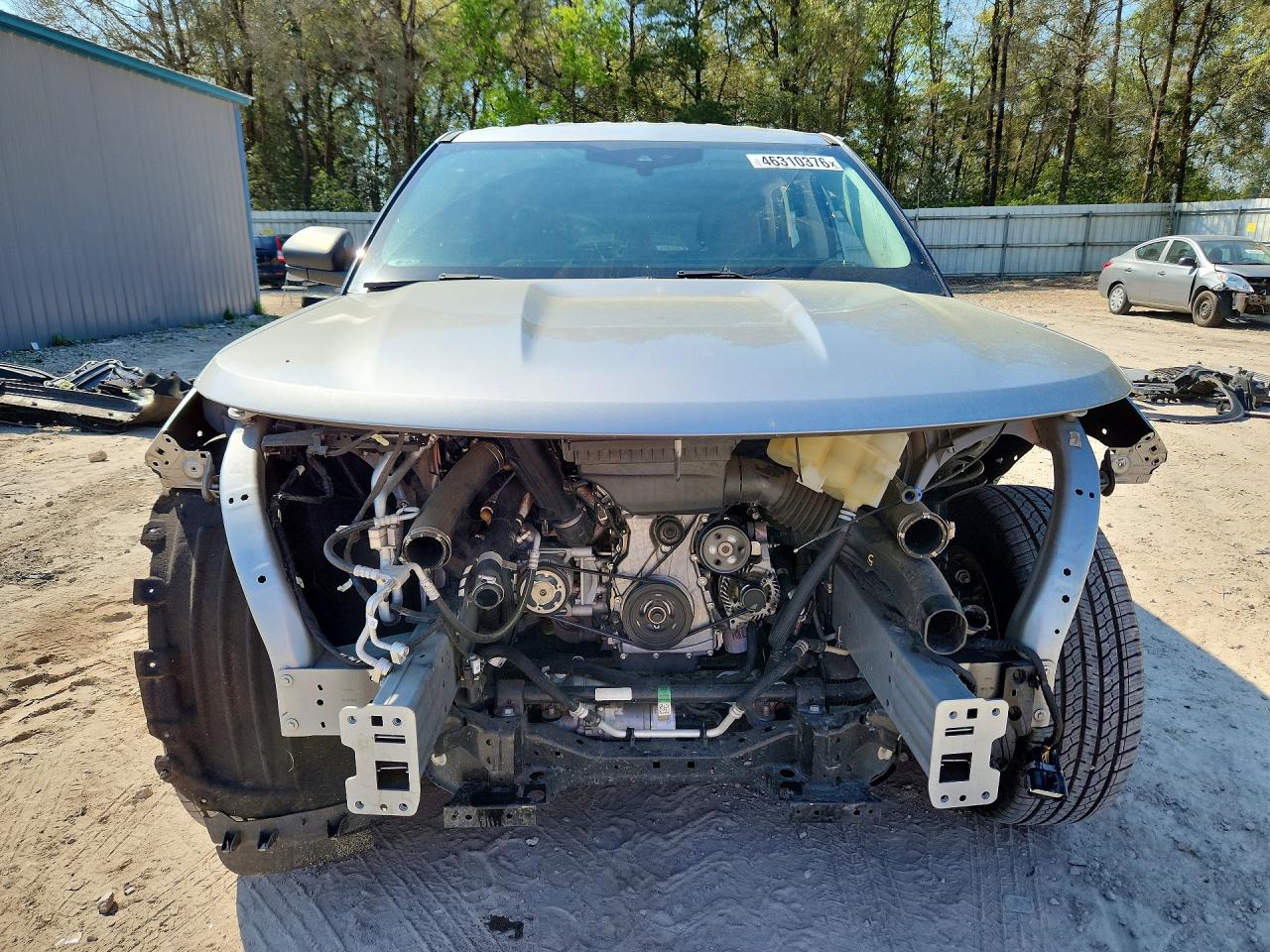 2021 Ford Explorer Silver vin: 1FMSK7BH0MGB29086