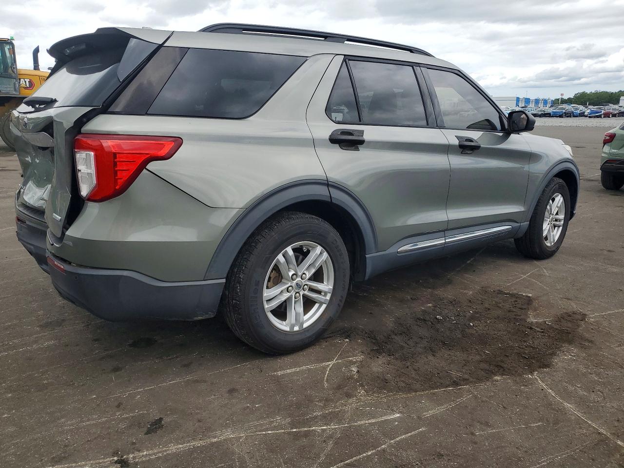 2020 Ford Explorer Xlt Green vin: 1FMSK7DH0LGB14549