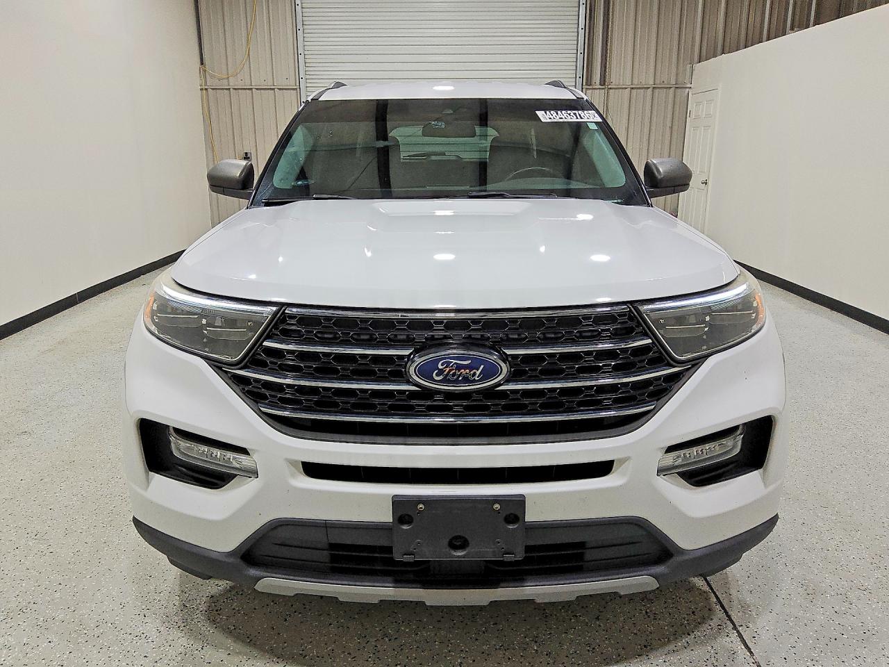 2021 Ford Explorer Xlt White vin: 1FMSK7DH1MGA12369