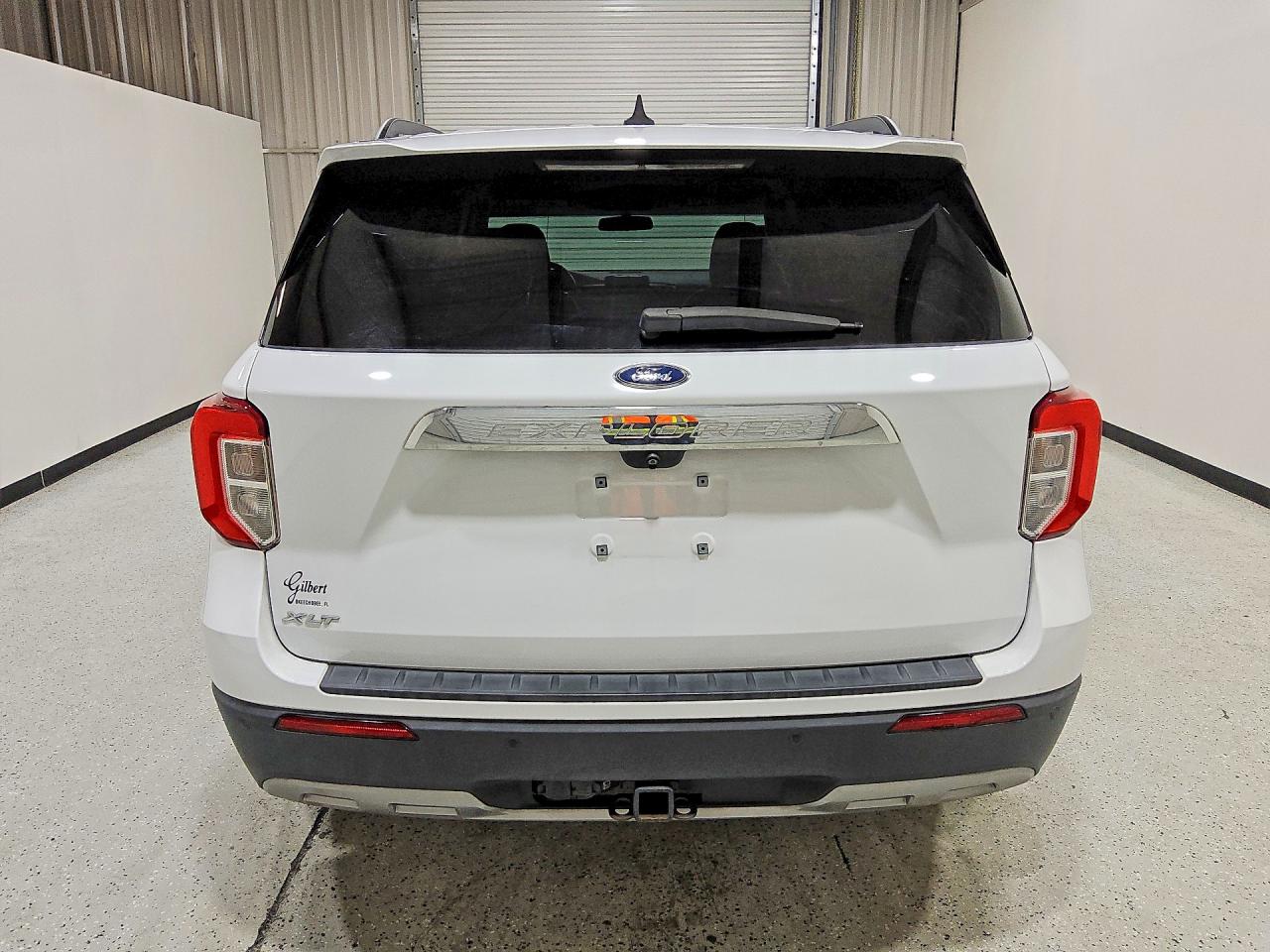 2021 Ford Explorer Xlt White vin: 1FMSK7DH1MGA12369