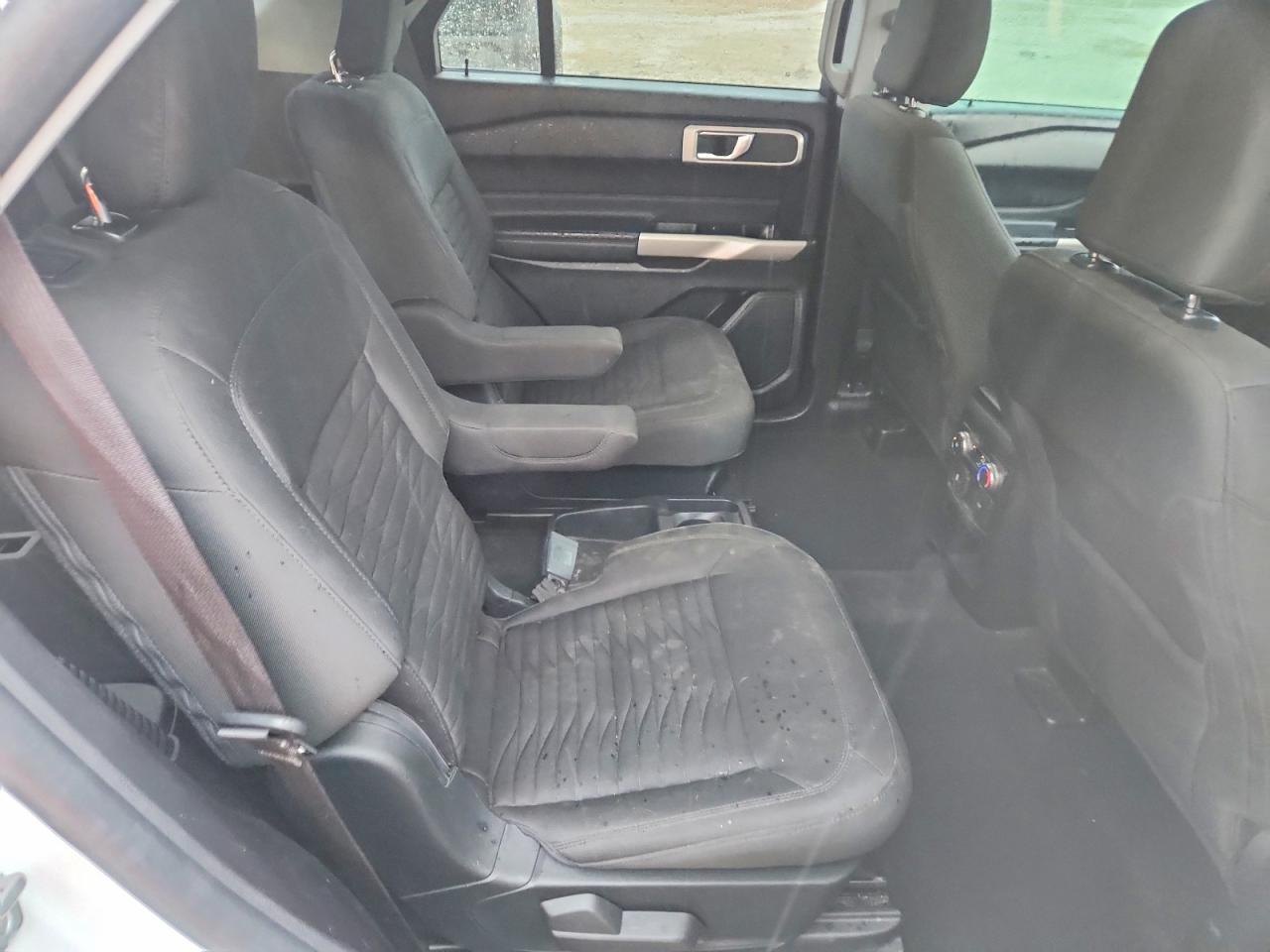 2021 Ford Explorer Xlt White vin: 1FMSK7DH1MGA77190