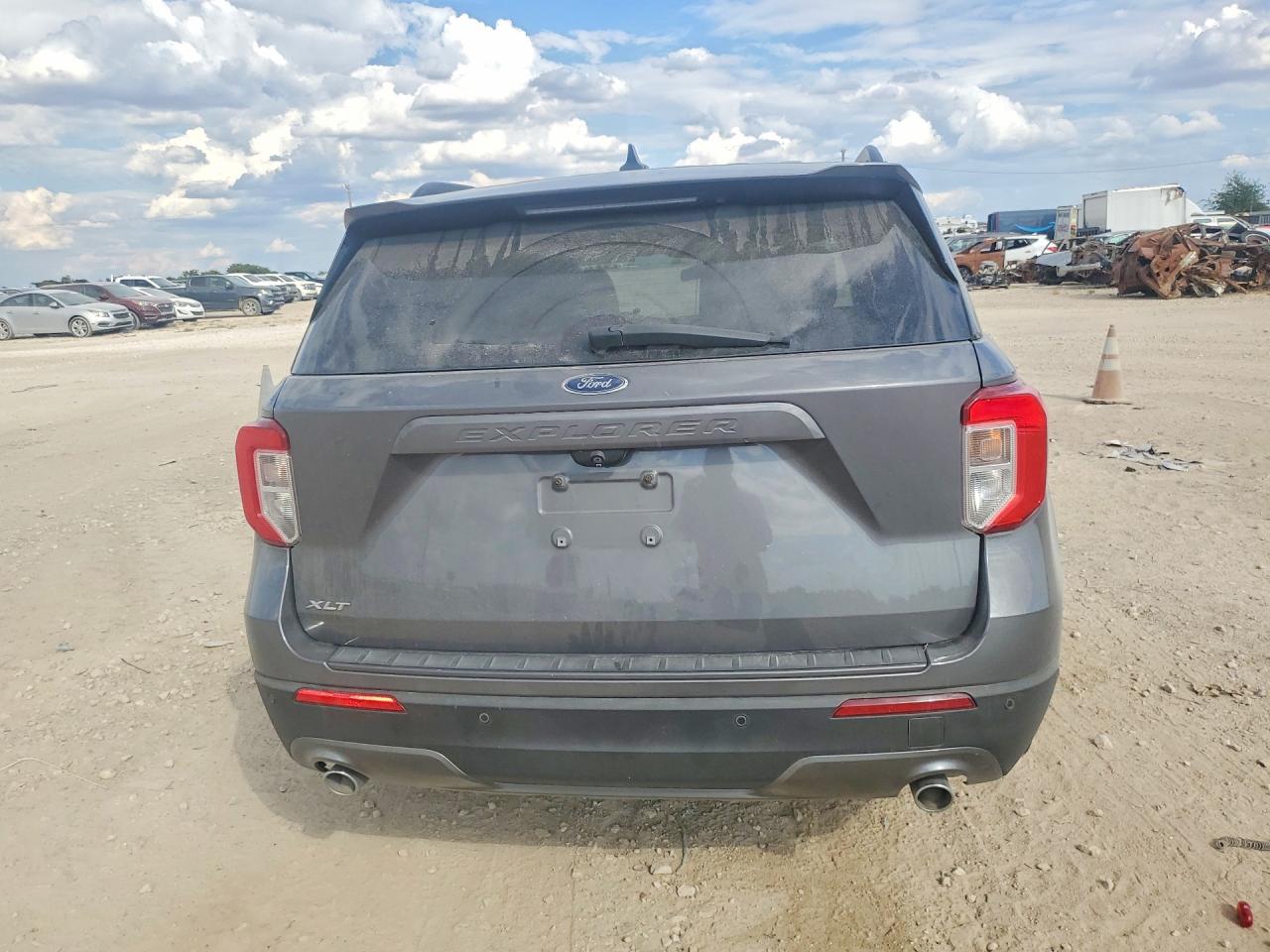 2022 Ford Explorer Xlt Charcoal vin: 1FMSK7DH2NGB72276