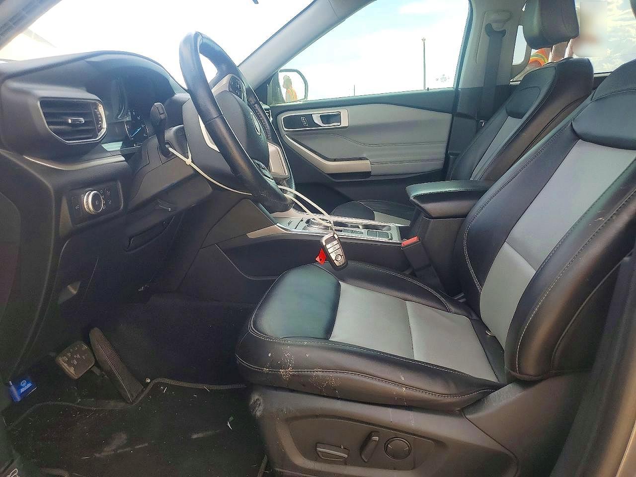 2022 Ford Explorer Xlt Charcoal vin: 1FMSK7DH2NGB72276