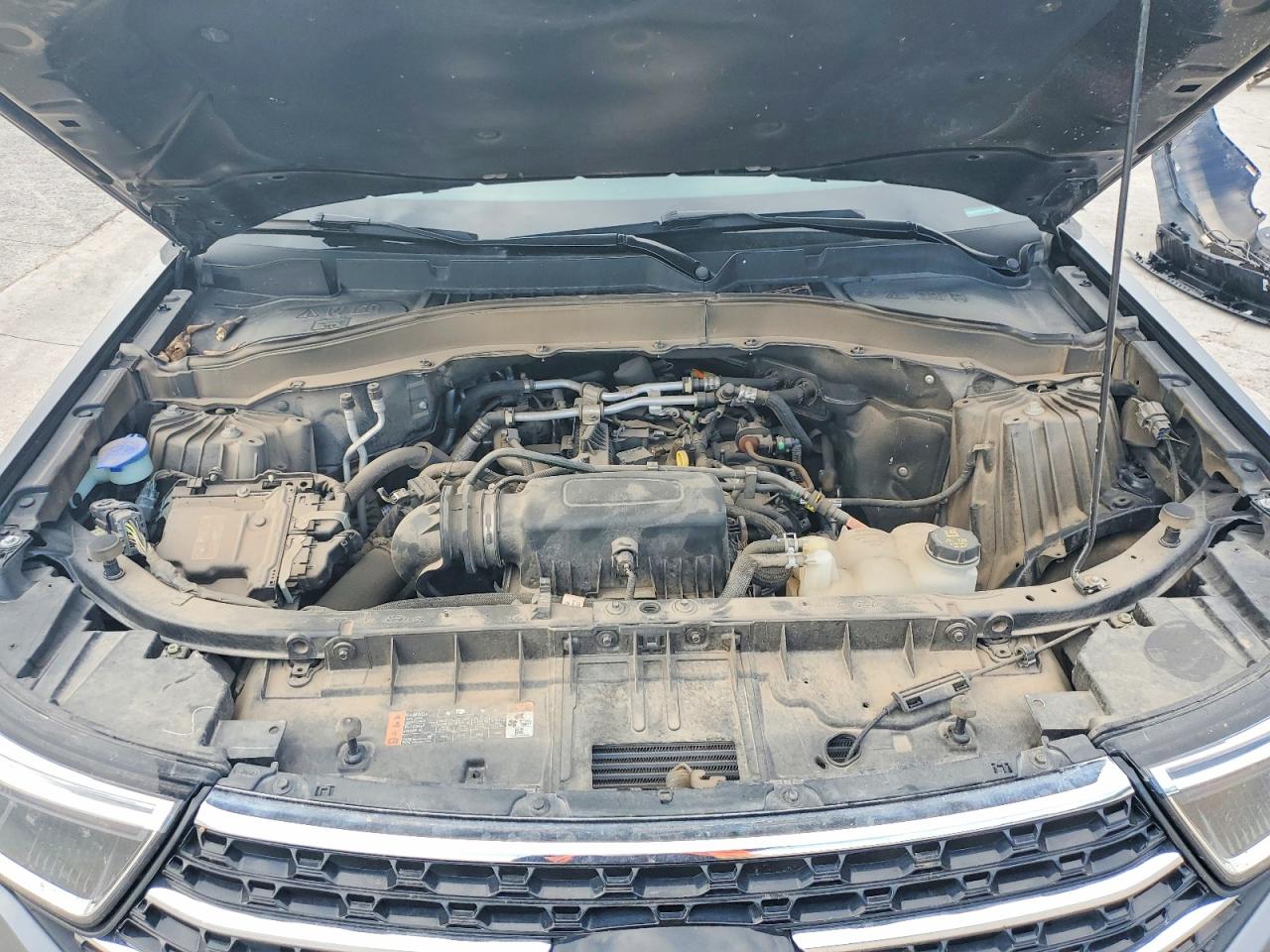 2021 Ford Explorer Xlt Gray vin: 1FMSK7DH3MGA50105