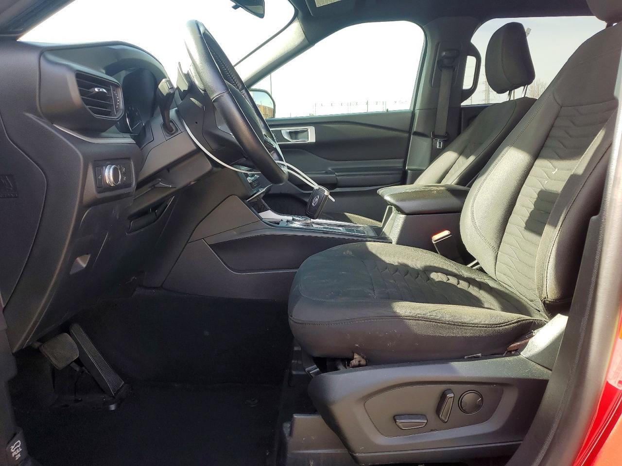 2020 Ford Explorer Xlt Red vin: 1FMSK7DH4LGA25356
