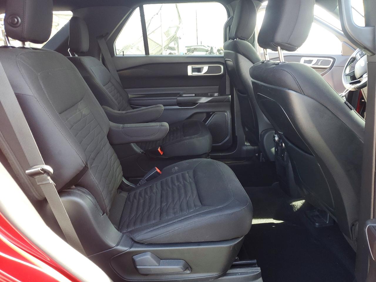 2020 Ford Explorer Xlt Red vin: 1FMSK7DH4LGA25356