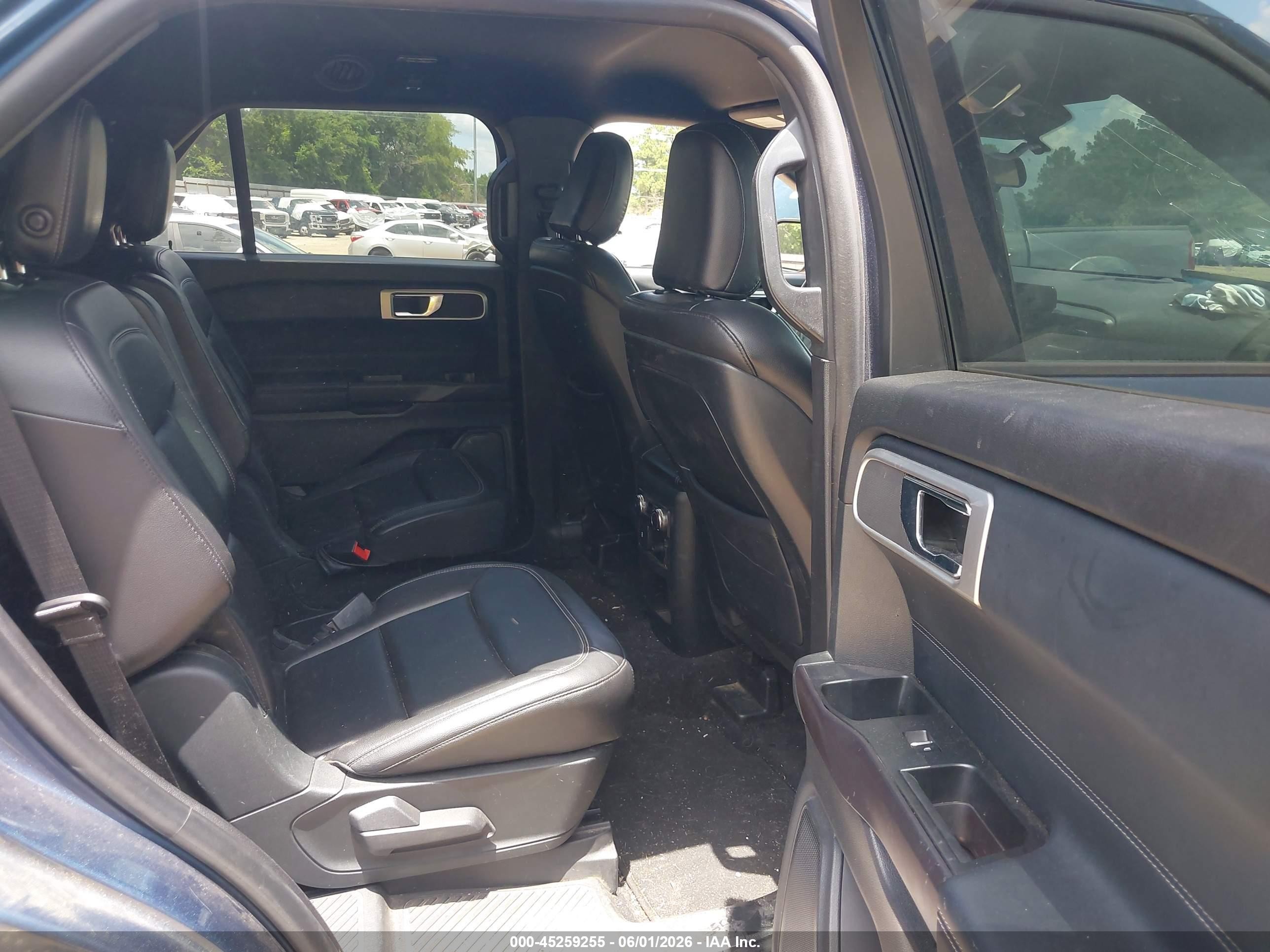 2020 Ford Explorer Xlt Blue vin: 1FMSK7DH4LGB21102