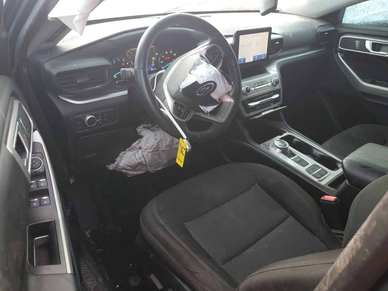 2022 Ford Explorer Xlt Gray vin: 1FMSK7DH4NGA38112