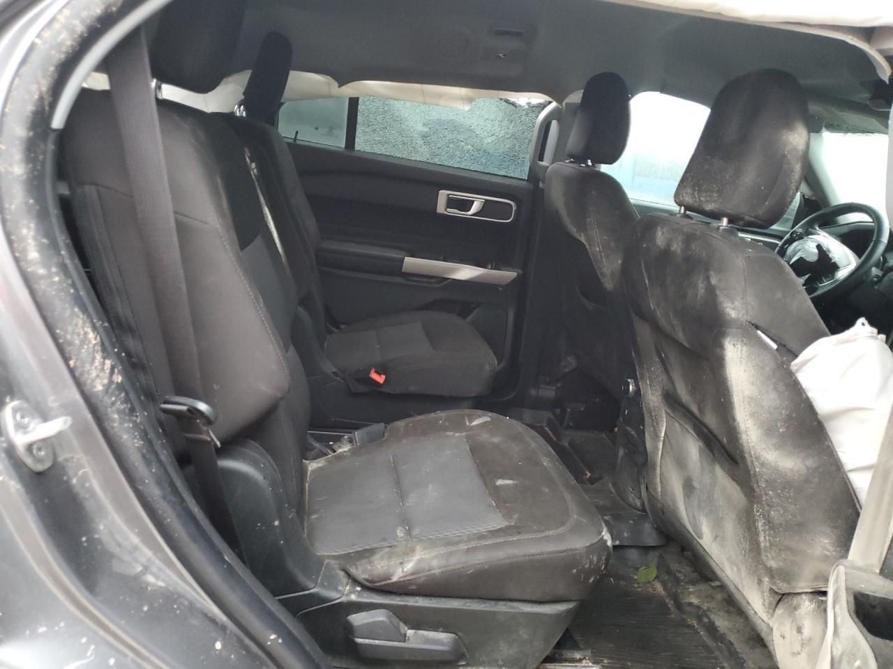 2022 Ford Explorer Xlt Gray vin: 1FMSK7DH4NGA38112