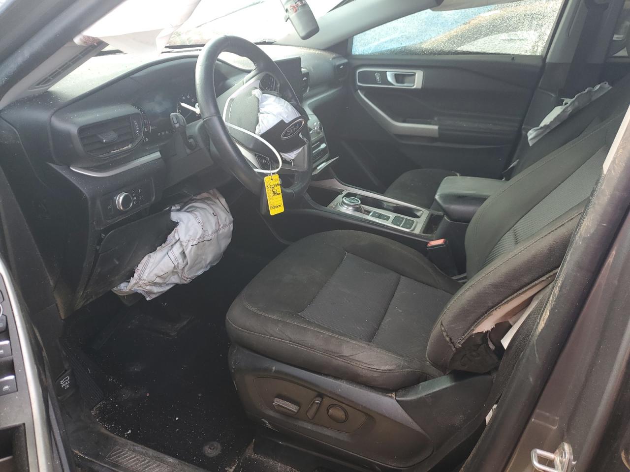 2022 Ford Explorer Xlt Gray vin: 1FMSK7DH4NGA38112