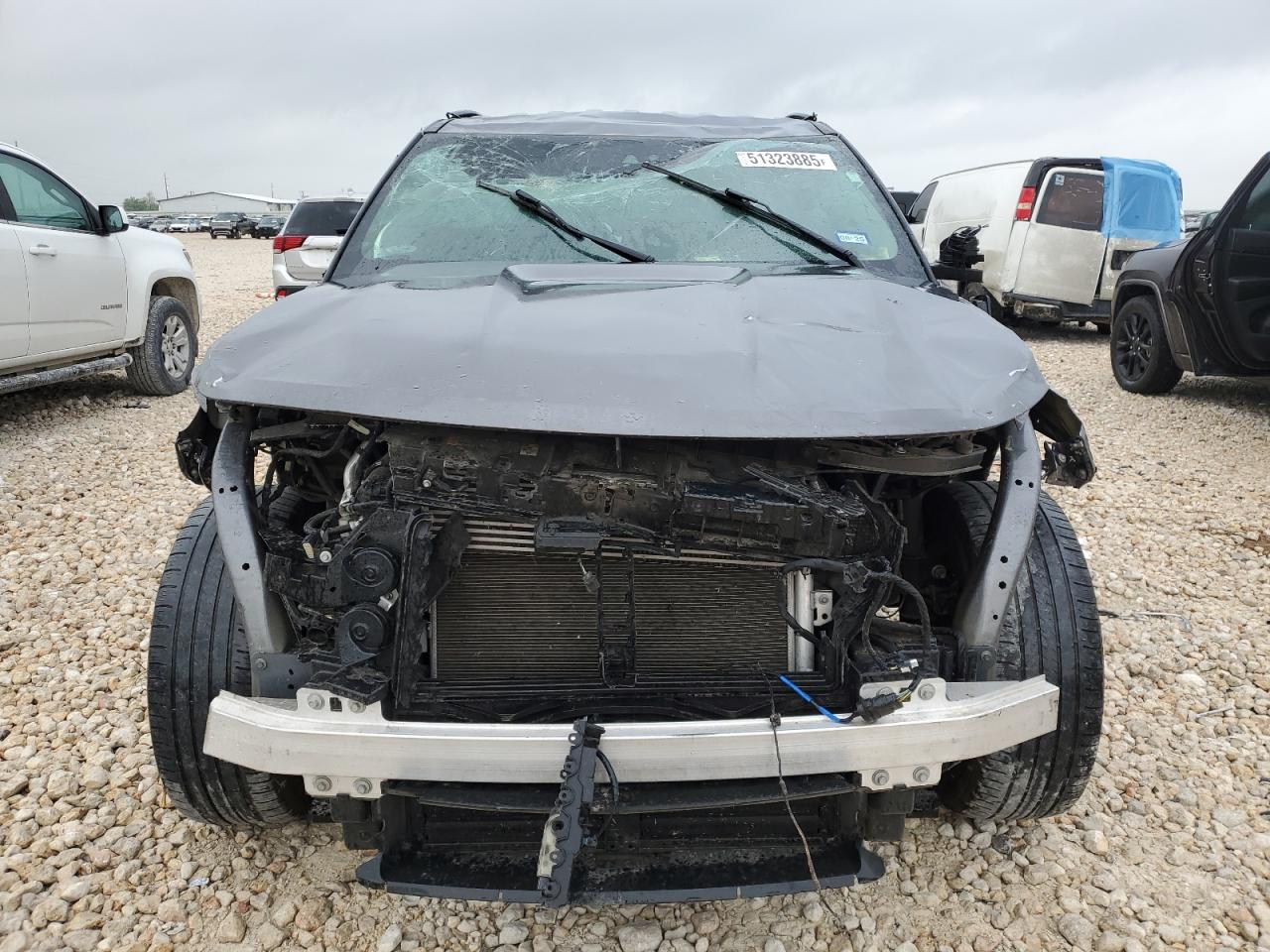 2022 Ford Explorer Xlt Gray vin: 1FMSK7DH4NGA38112
