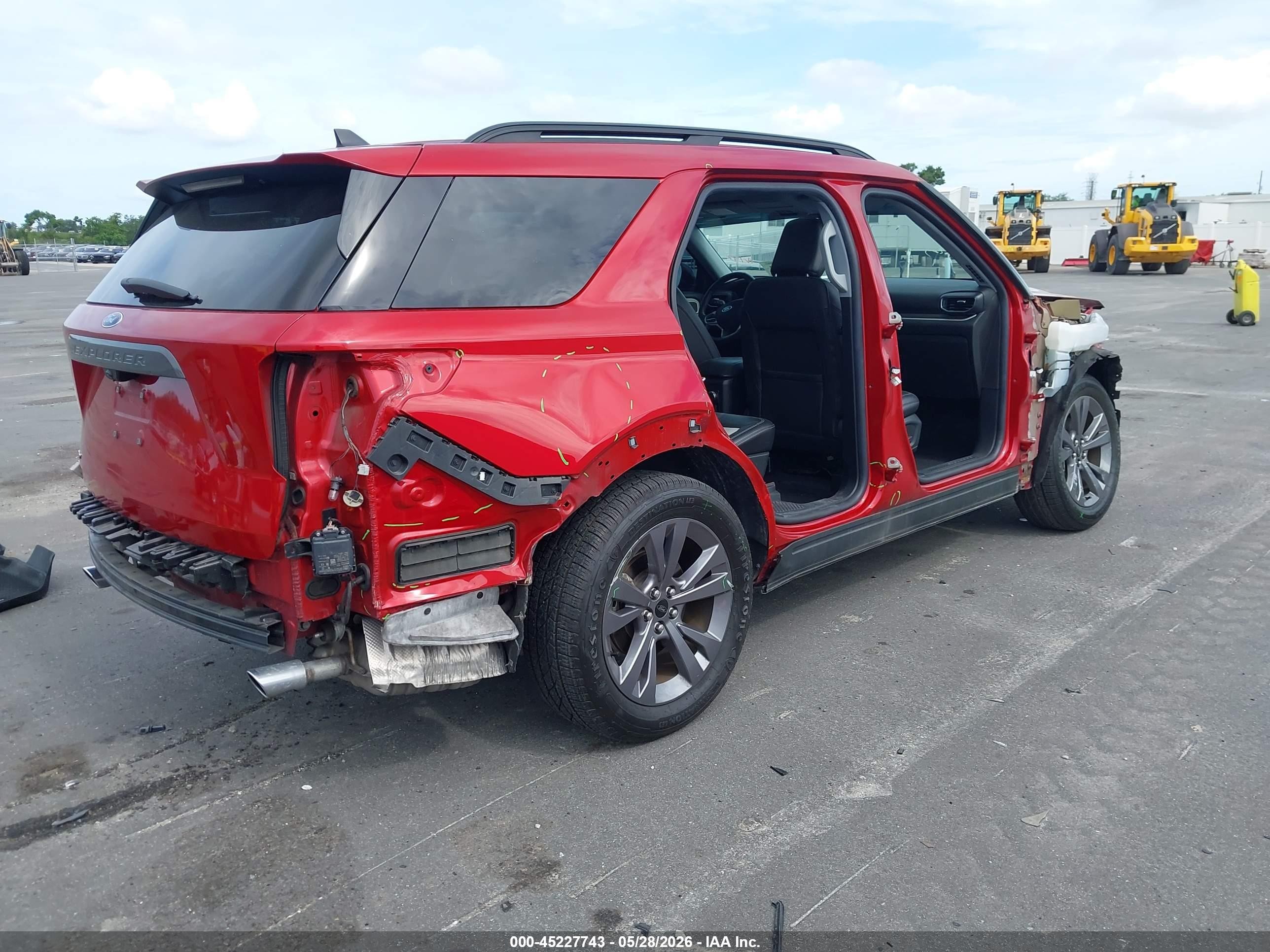 2022 Ford Explorer Xlt Red vin: 1FMSK7DH4NGA73331