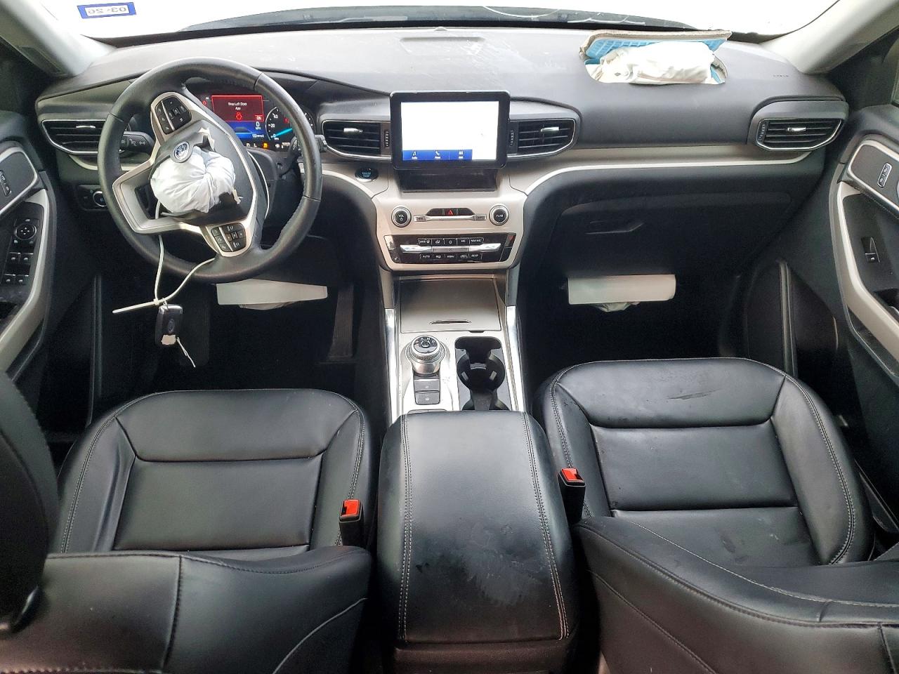 2023 Ford Explorer X Silver vin: 1FMSK7DH4PGC25448