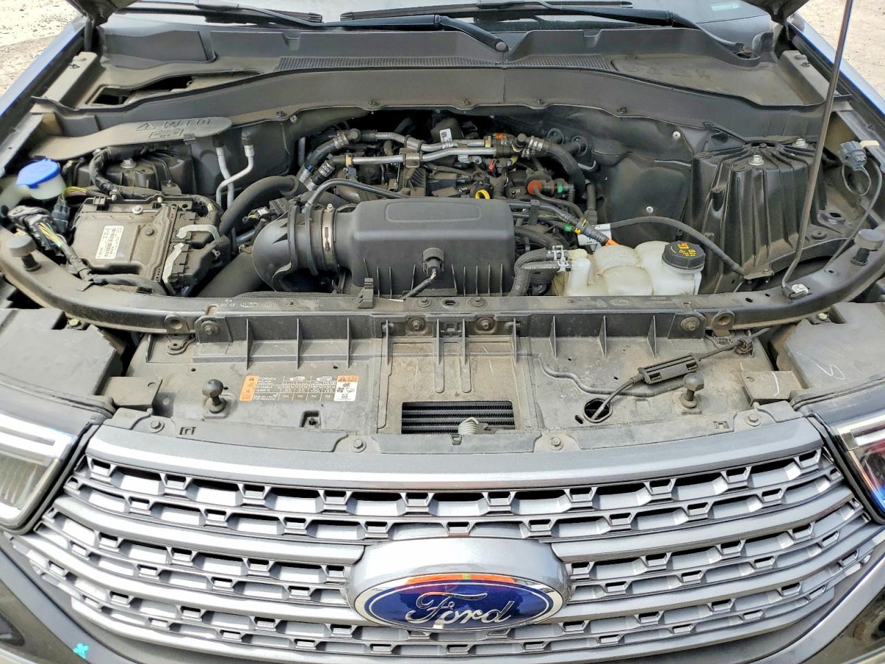 2022 Ford Explorer Xlt Black vin: 1FMSK7DH5NGB66231