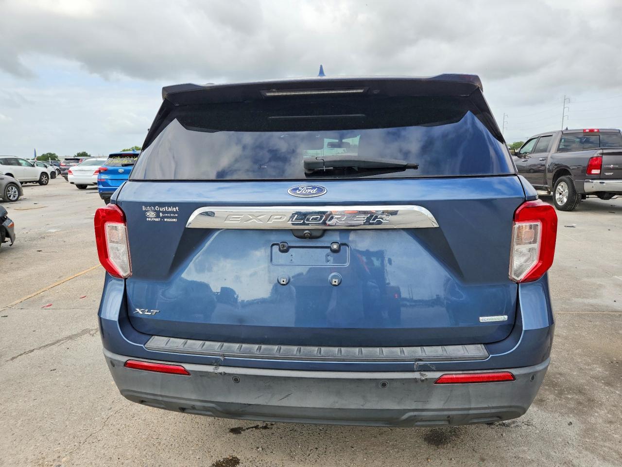 2020 Ford Explorer Xlt Blue vin: 1FMSK7DH8LGA88847