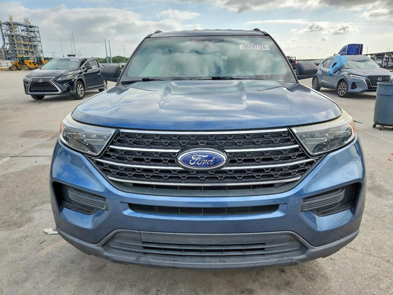 2020 Ford Explorer Xlt Blue vin: 1FMSK7DH8LGA88847