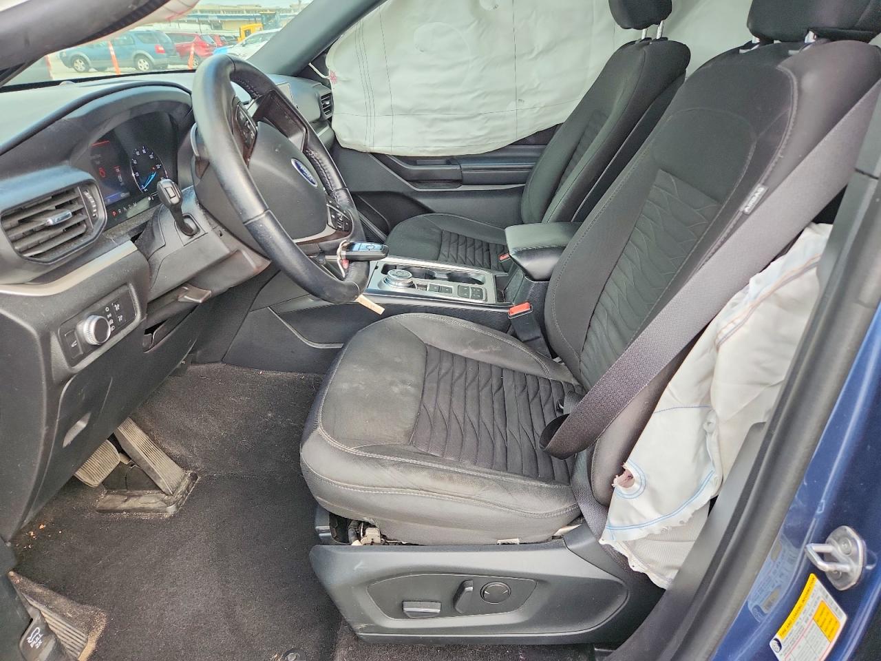 2020 Ford Explorer Xlt Blue vin: 1FMSK7DH8LGA88847