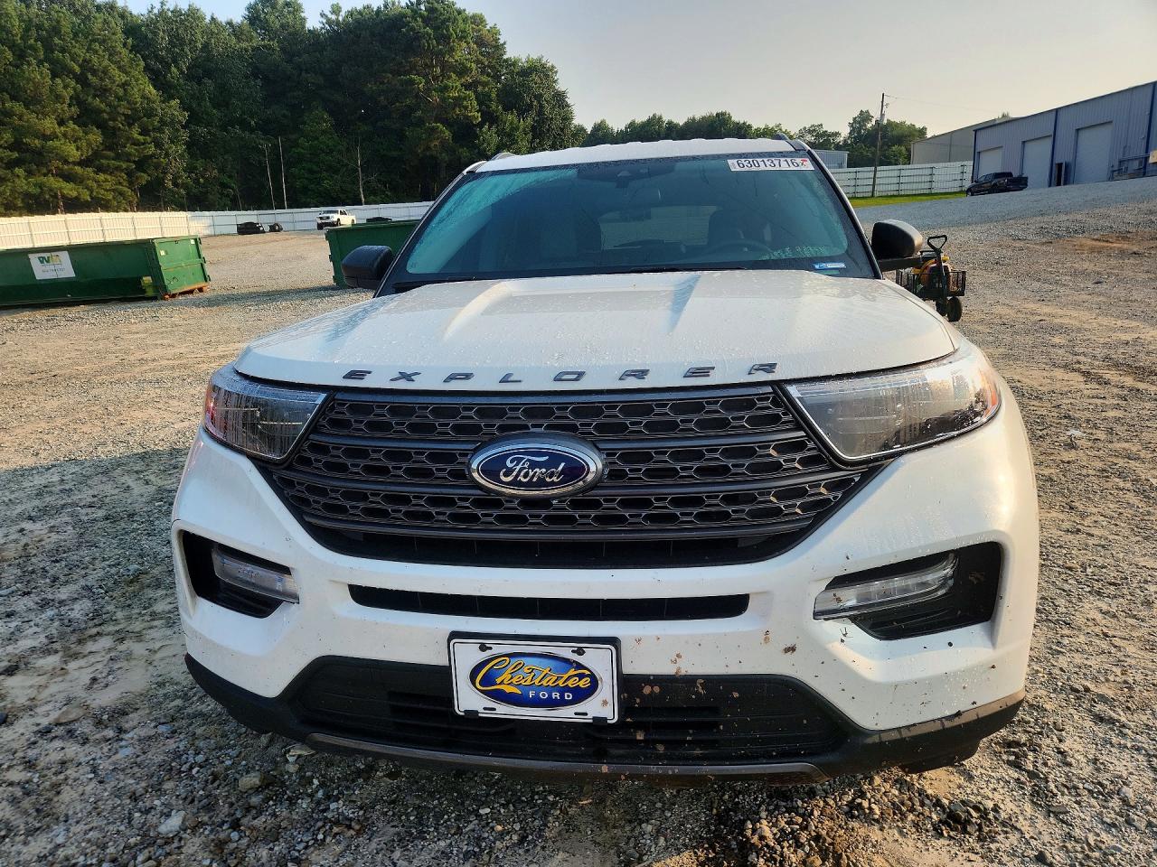 2021 Ford Explorer Xlt Белый vin: 1FMSK7DH8MGA55896
