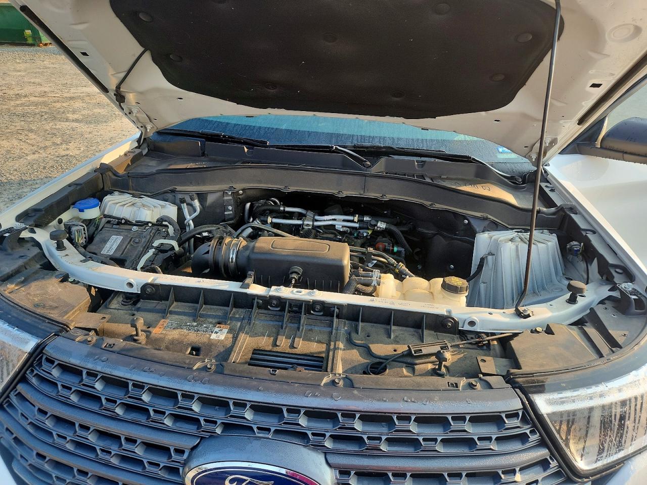 2021 Ford Explorer Xlt Белый vin: 1FMSK7DH8MGA55896