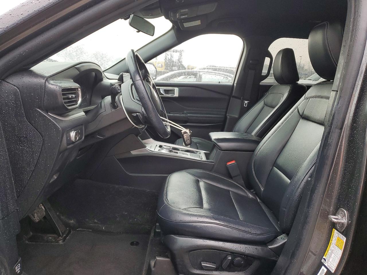 2020 Ford Explorer Xlt Gray vin: 1FMSK7DH9LGA60359