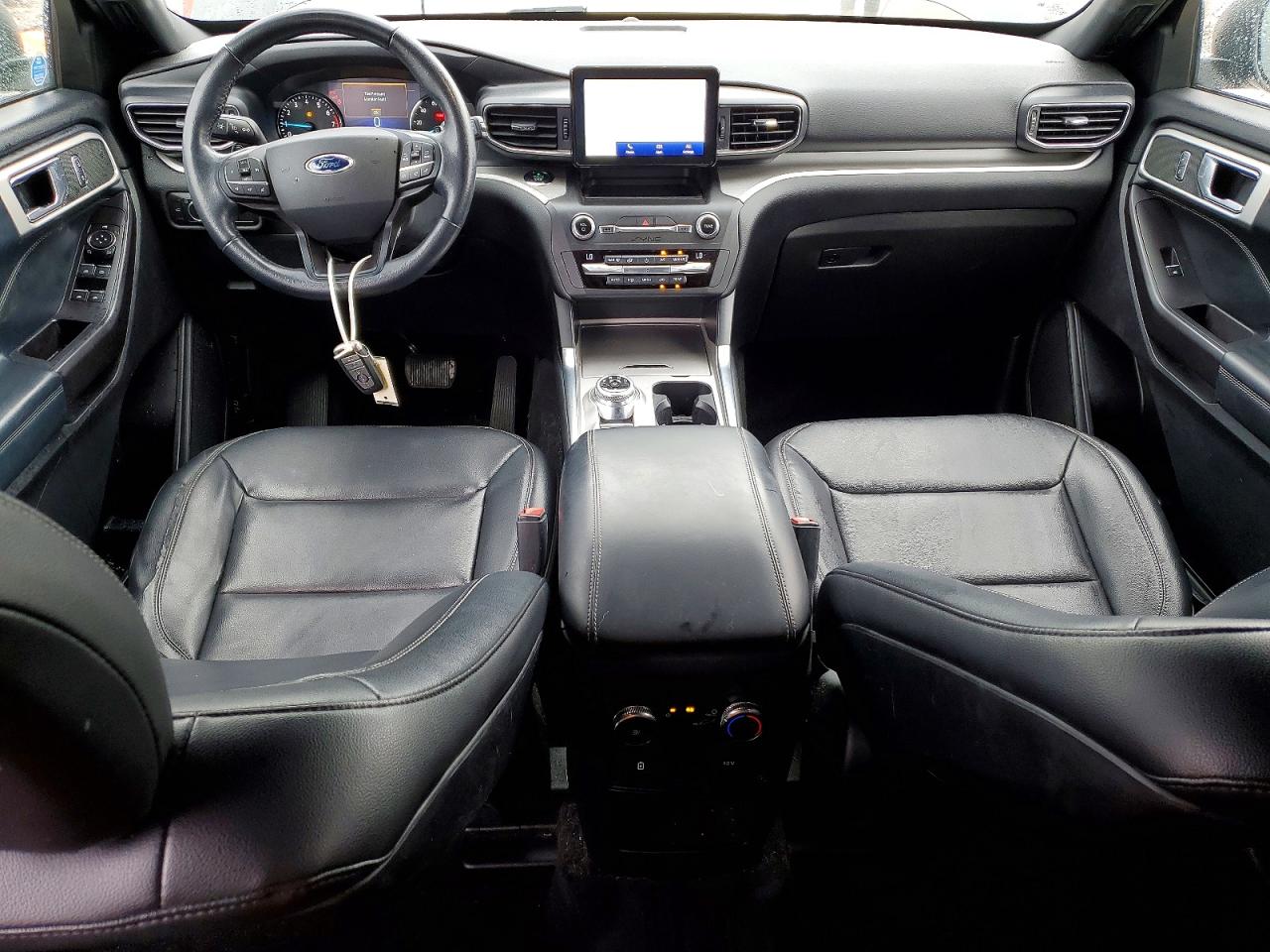 2020 Ford Explorer Xlt Gray vin: 1FMSK7DH9LGA60359