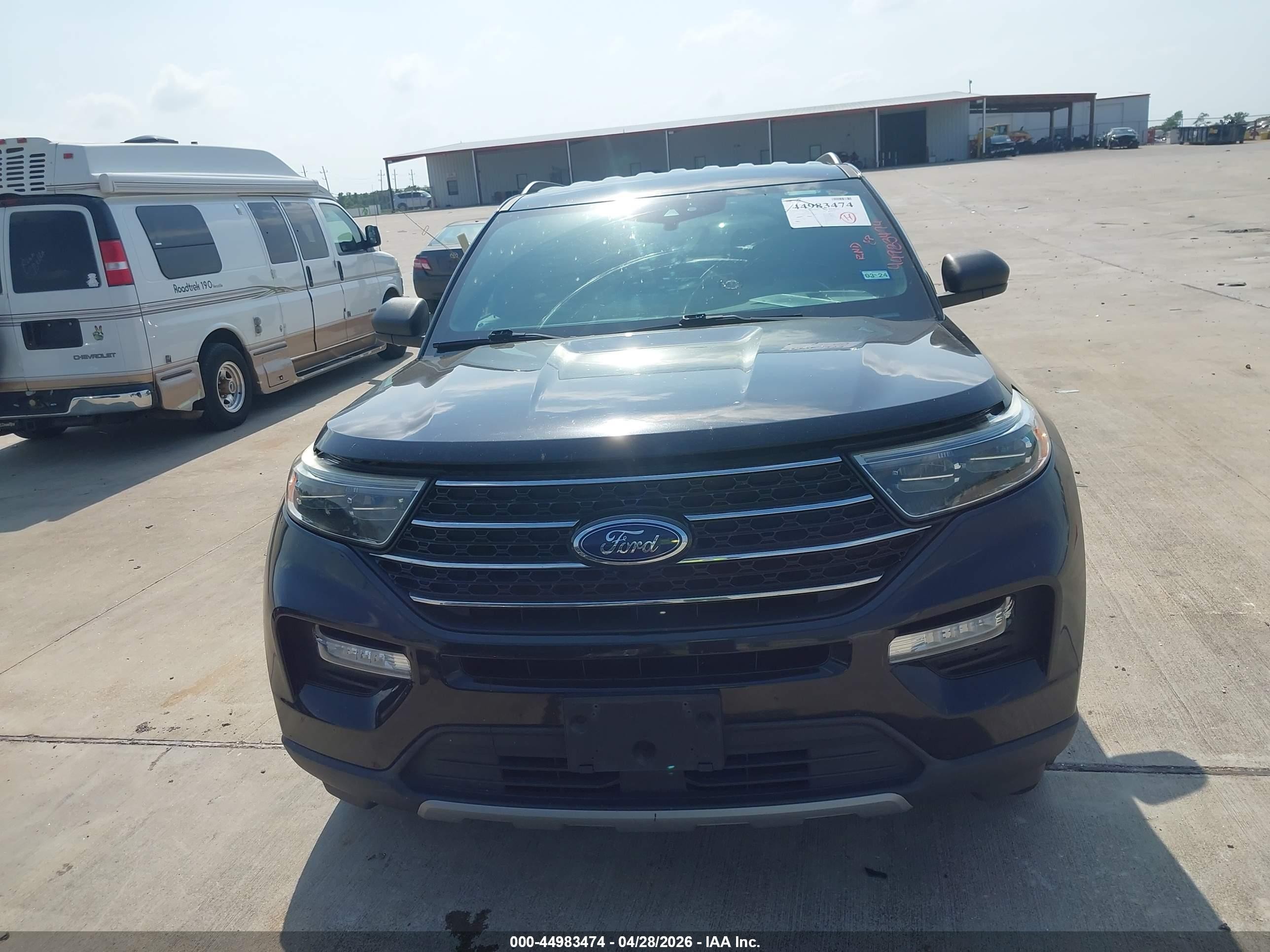 2020 Ford Explorer Xlt Black vin: 1FMSK7DH9LGB04344