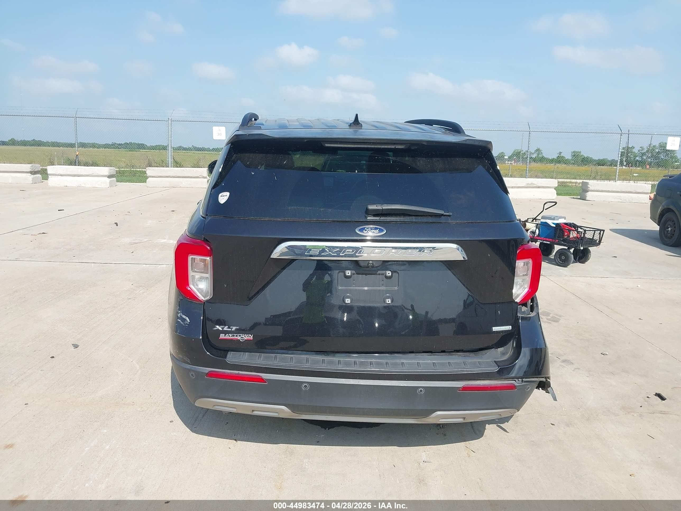 2020 Ford Explorer Xlt Black vin: 1FMSK7DH9LGB04344