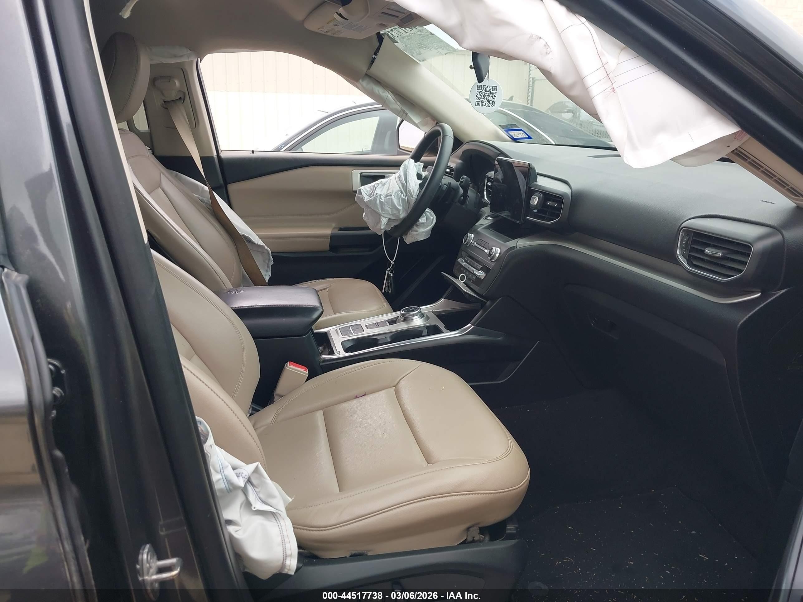 2020 Ford Explorer Xlt Gray vin: 1FMSK7DH9LGB51714