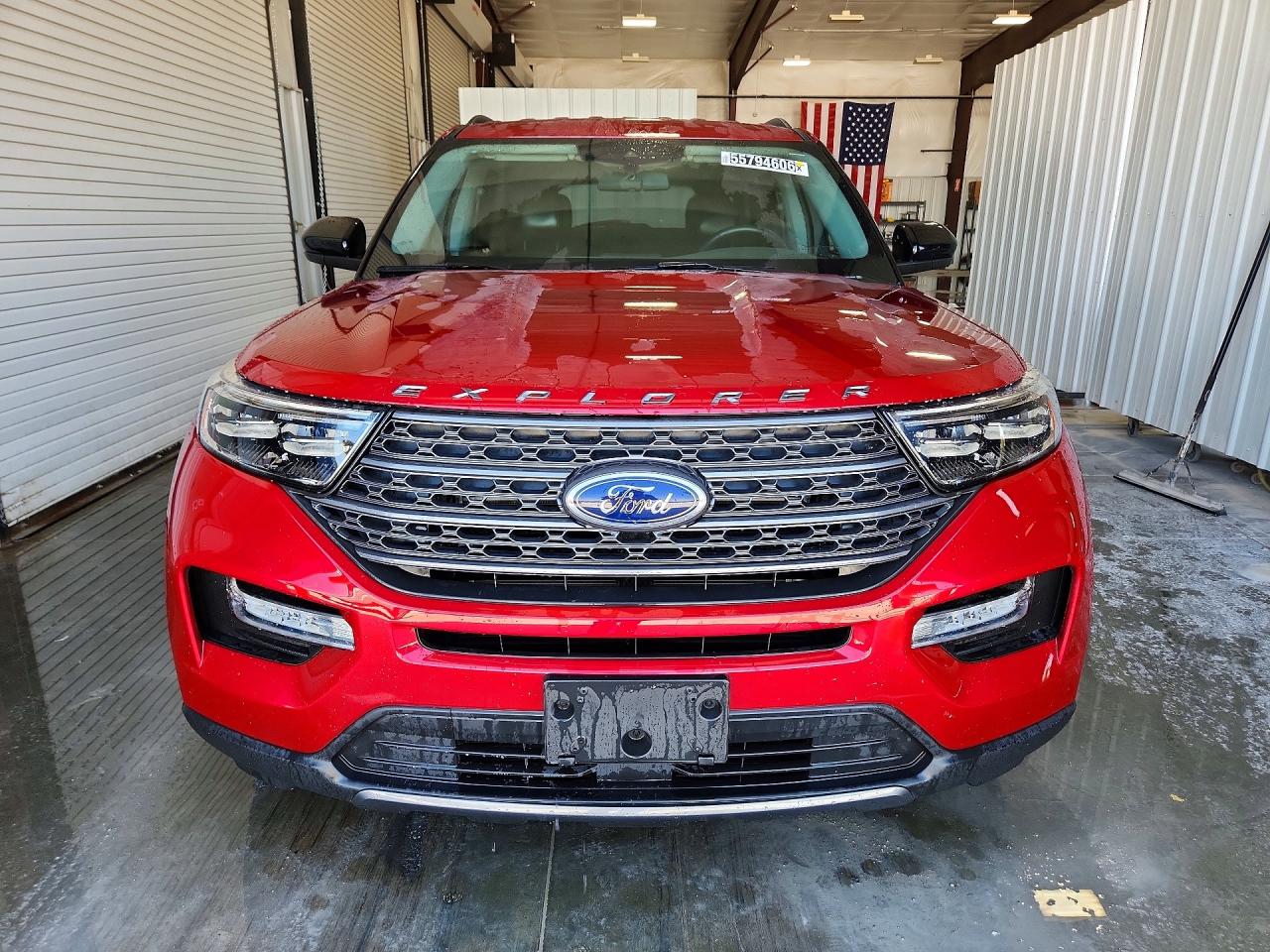 2023 Ford Explorer Xlt Красный vin: 1FMSK7DH9PGA55524