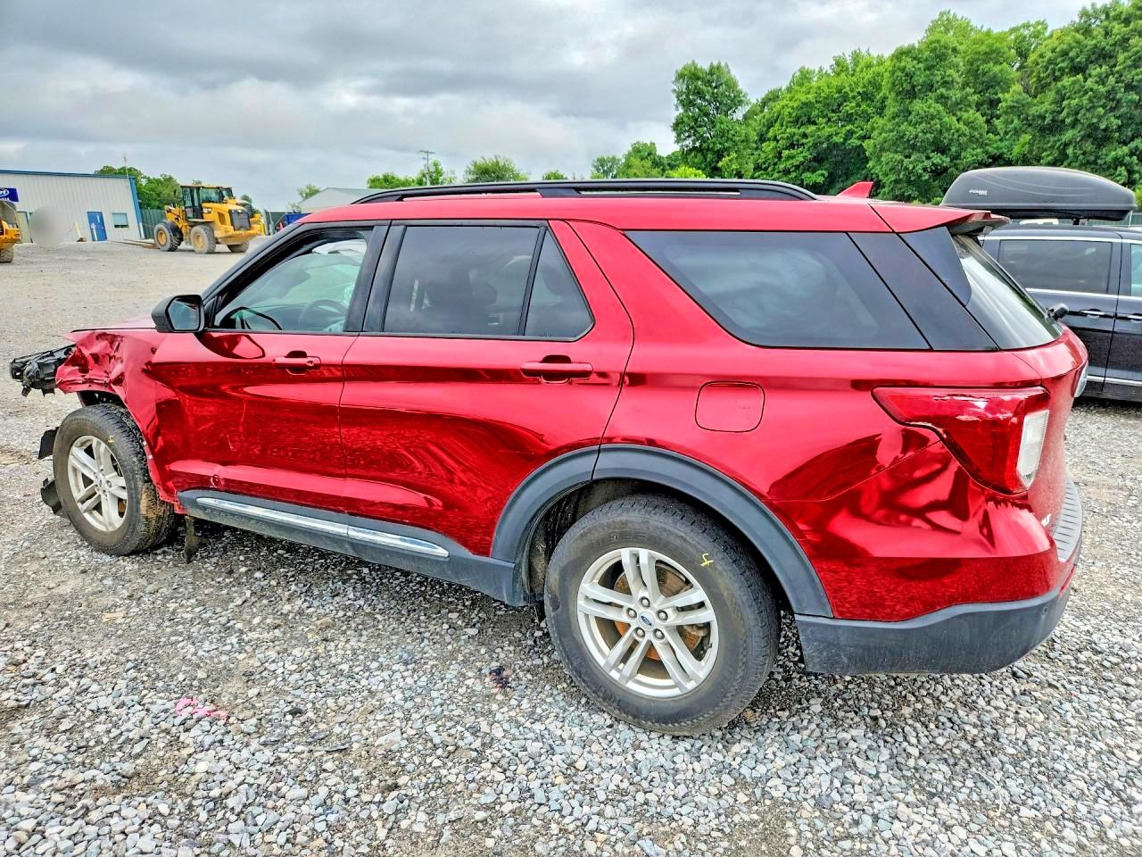 2020 Ford Explorer Xlt Red vin: 1FMSK7DHXLGA80068
