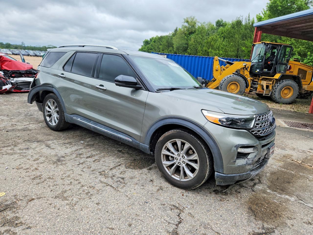 2020 Ford Explorer Limited Green vin: 1FMSK7FH0LGA09975