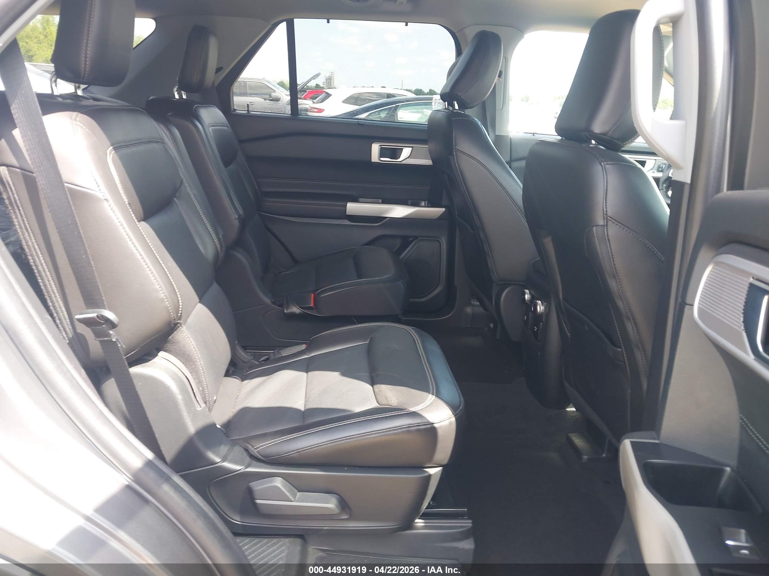 2022 Ford Explorer Limited Серый vin: 1FMSK7FH1NGB69401