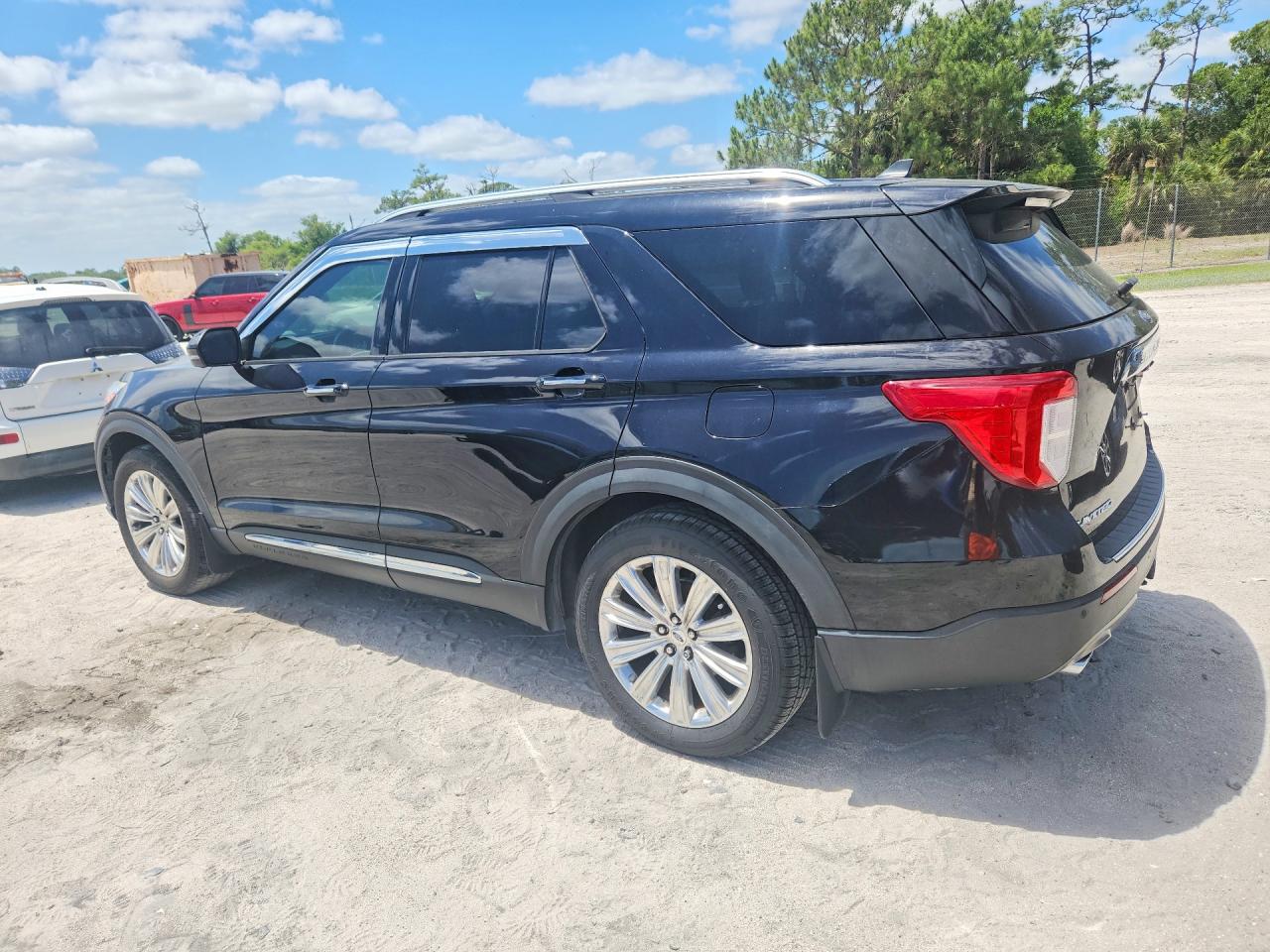 2021 Ford Explorer Limited Black vin: 1FMSK7FH2MGB67977