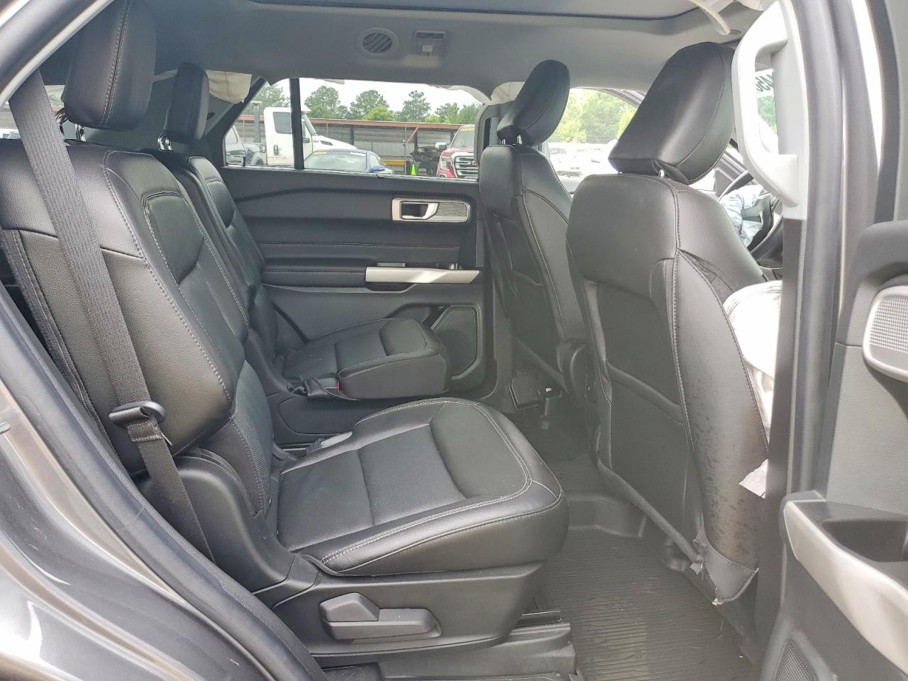 2022 Ford Explorer Limited Gray vin: 1FMSK7FH2NGA80193