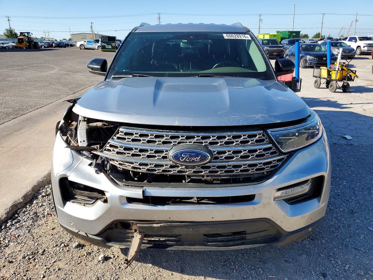 2020 Ford Explorer Limited Серебряный vin: 1FMSK7FH3LGC58786