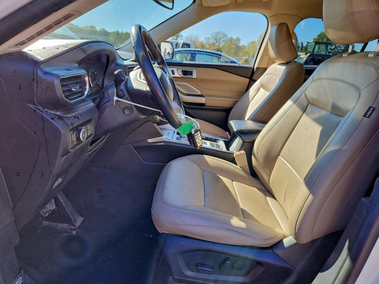 2023 Ford Explorer Limited White vin: 1FMSK7FH3PGA86314