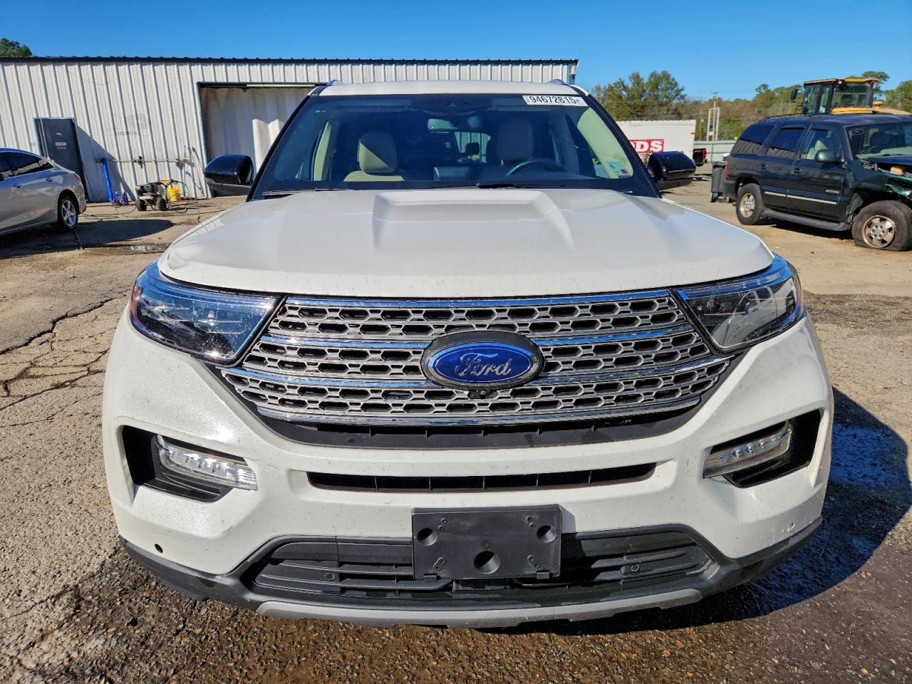 2023 Ford Explorer Limited White vin: 1FMSK7FH3PGA86314