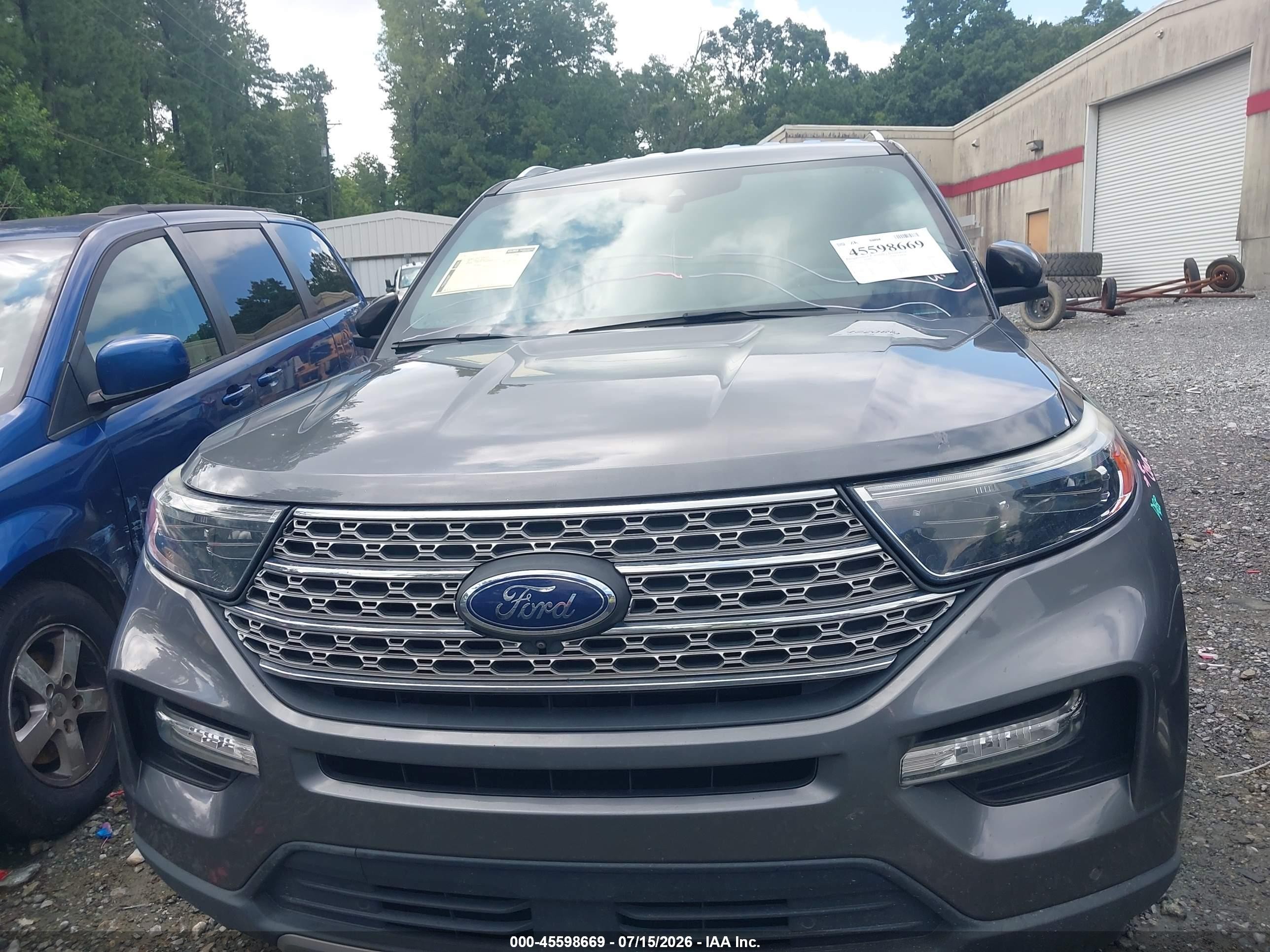 2021 Ford Explorer Limited Gray vin: 1FMSK7FH4MGB72534