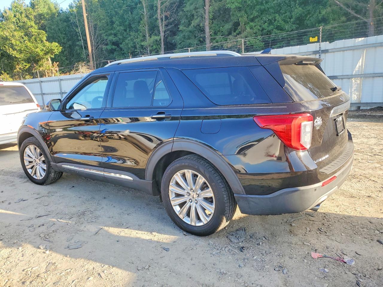 2020 Ford Explorer Limited Black vin: 1FMSK7FH5LGB08761