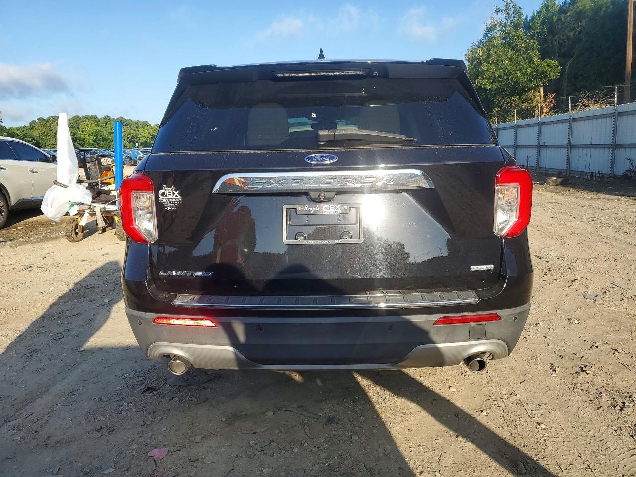 2020 Ford Explorer Limited Black vin: 1FMSK7FH5LGB08761